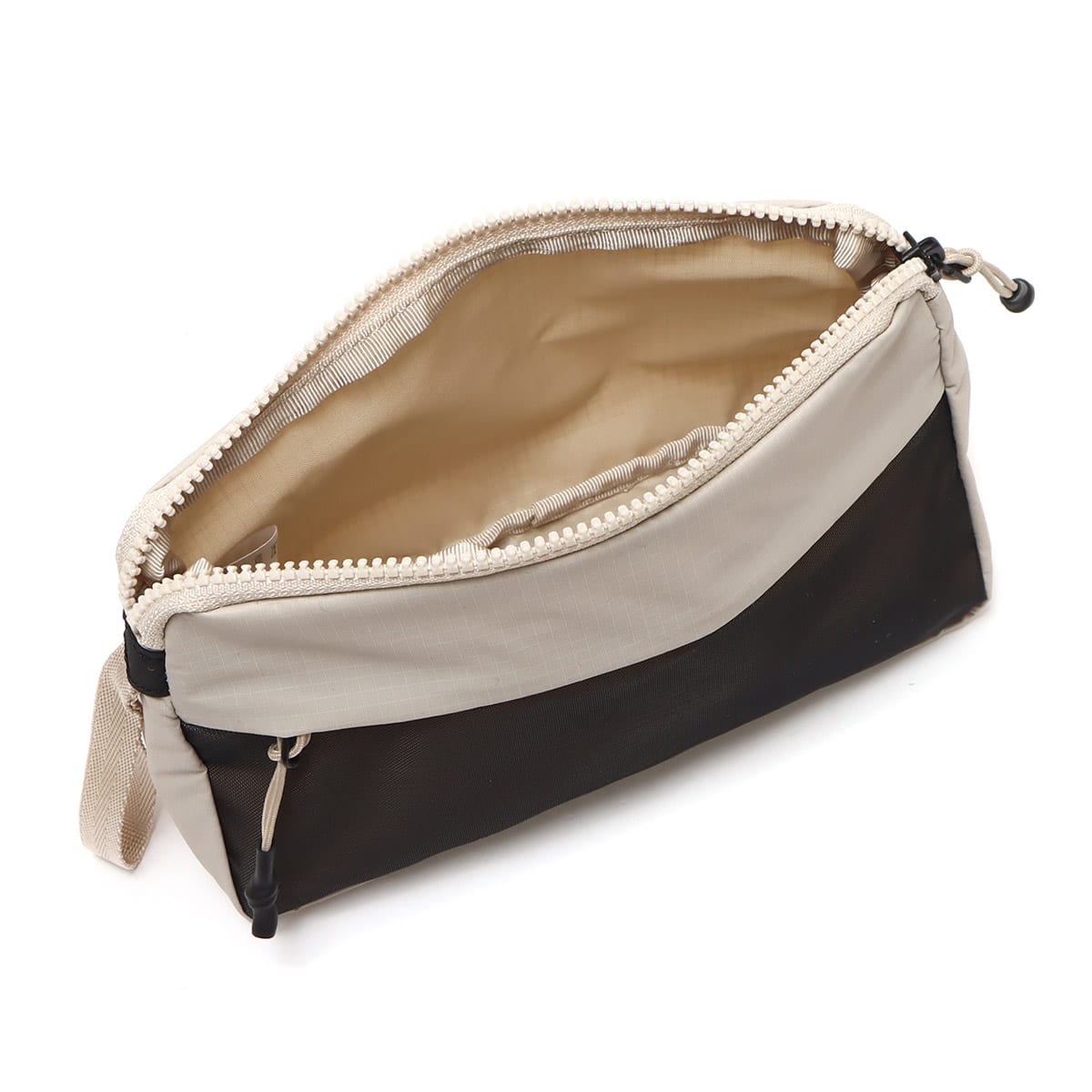 THE NORTH FACE GLAM POUCH S フォッシルアイボリー 23SS-Iの画像