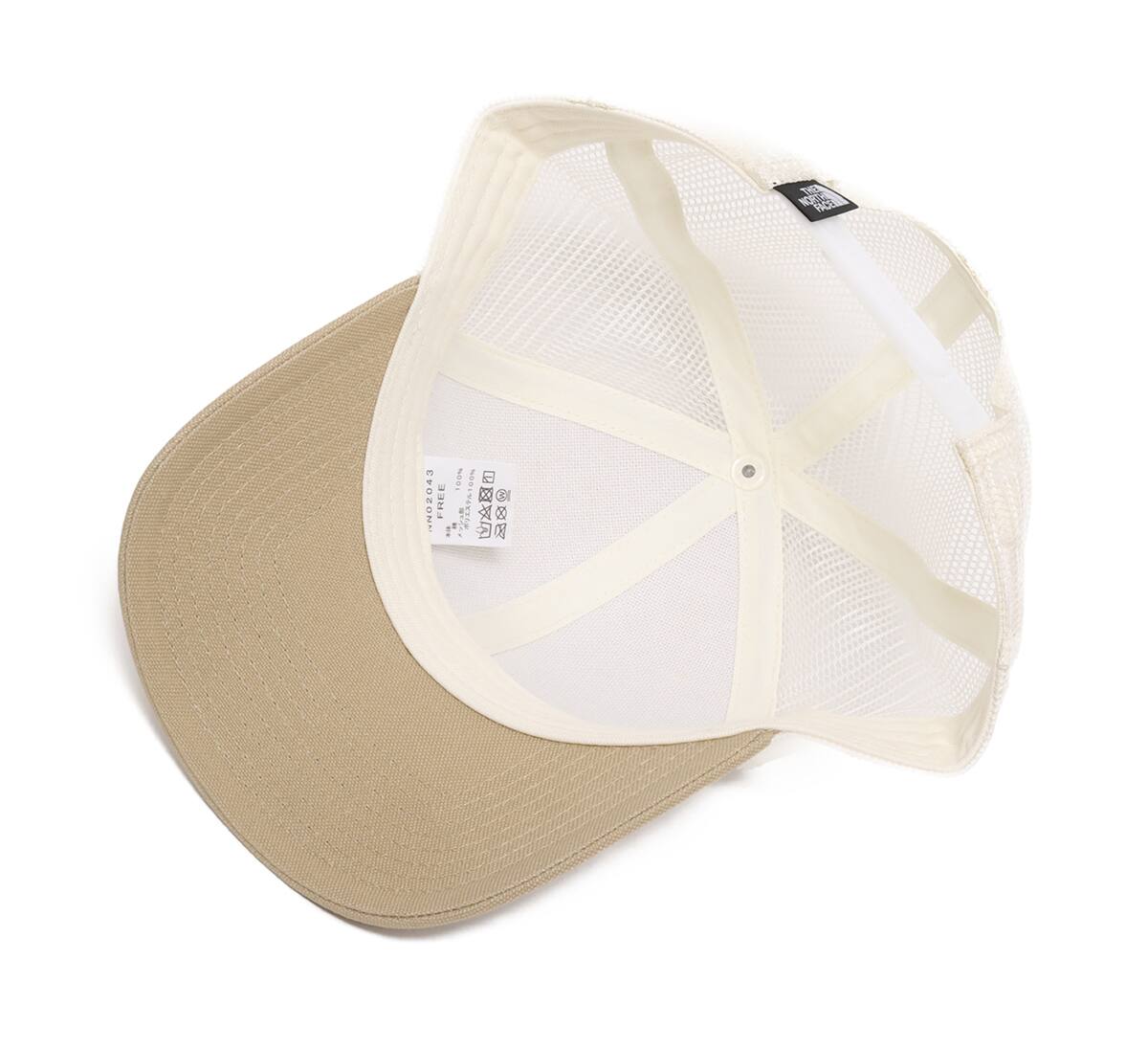 The North Face Trucker Mesh Cap Twill Beige 21ss I