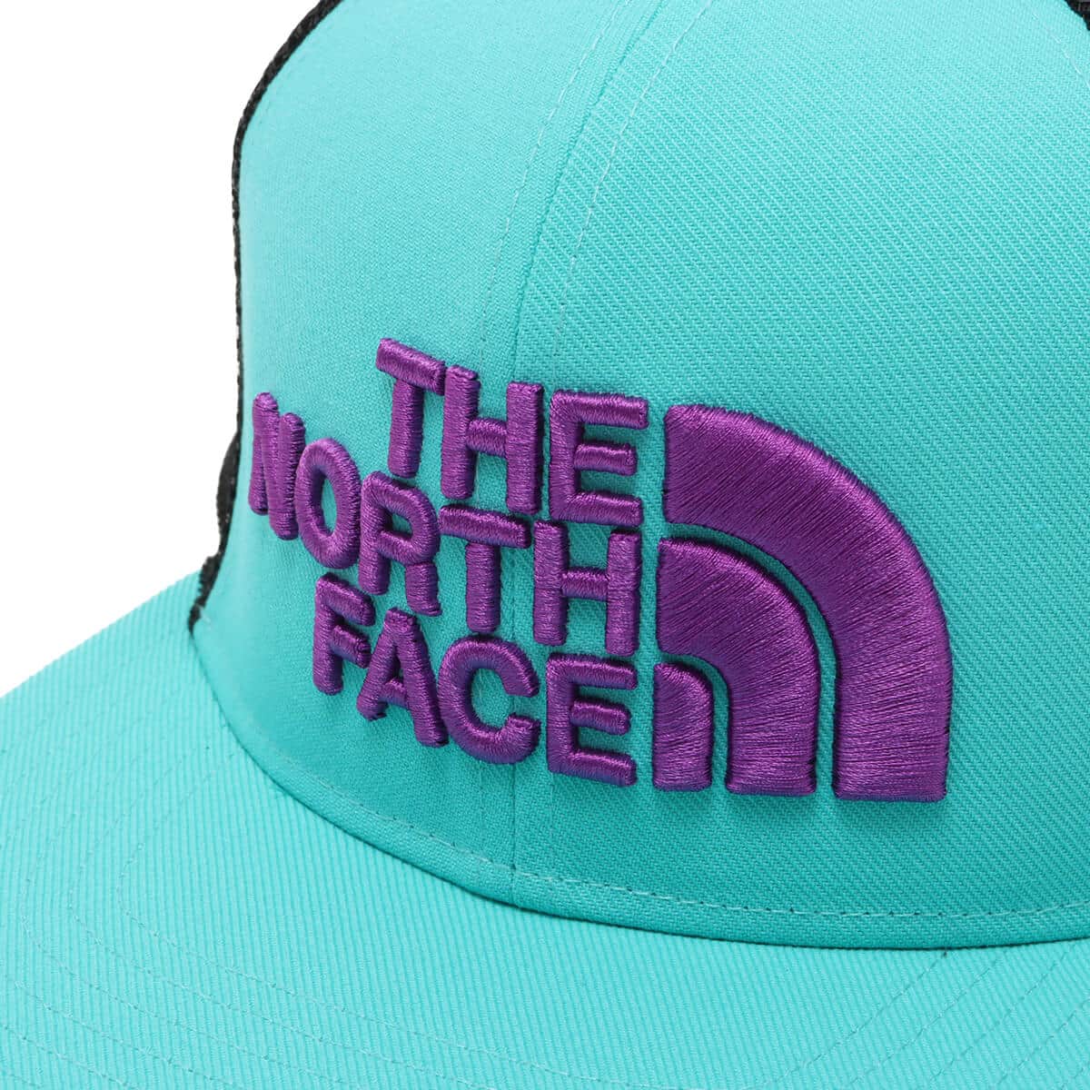 THE NORTH FACE Message Mesh Cap ガイザーアクア×オーバジーン 24SS-Iの画像