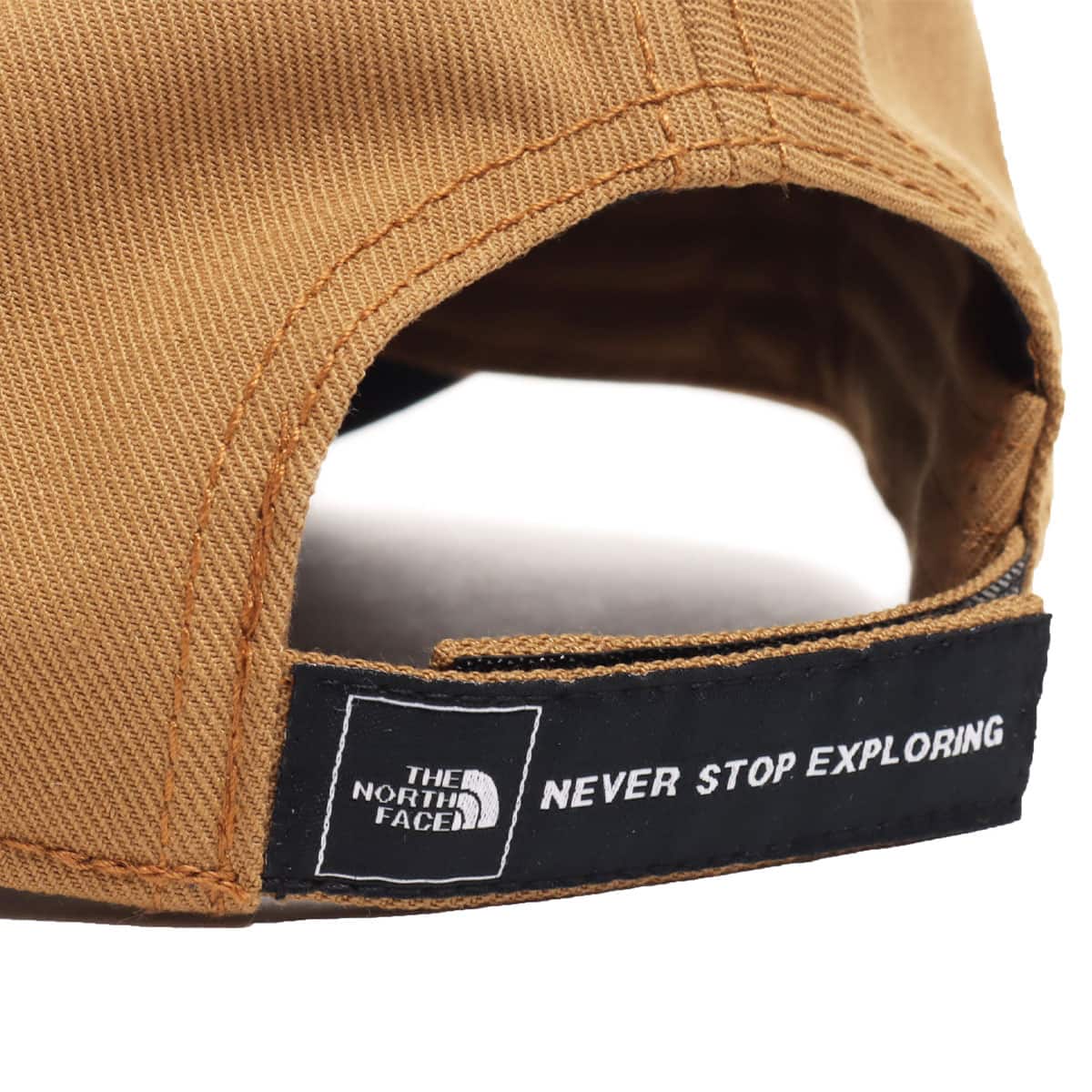 THE NORTH FACE SQUARE LOGO CAP UTILITY BROWN 22FW-Iの画像