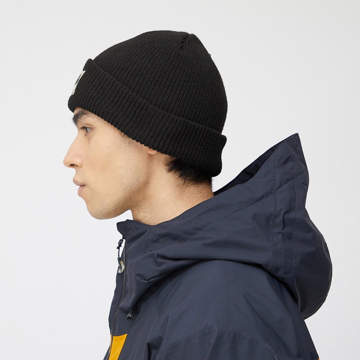 THE NORTH FACE STITCHWORK BEANIE ブラックの画像