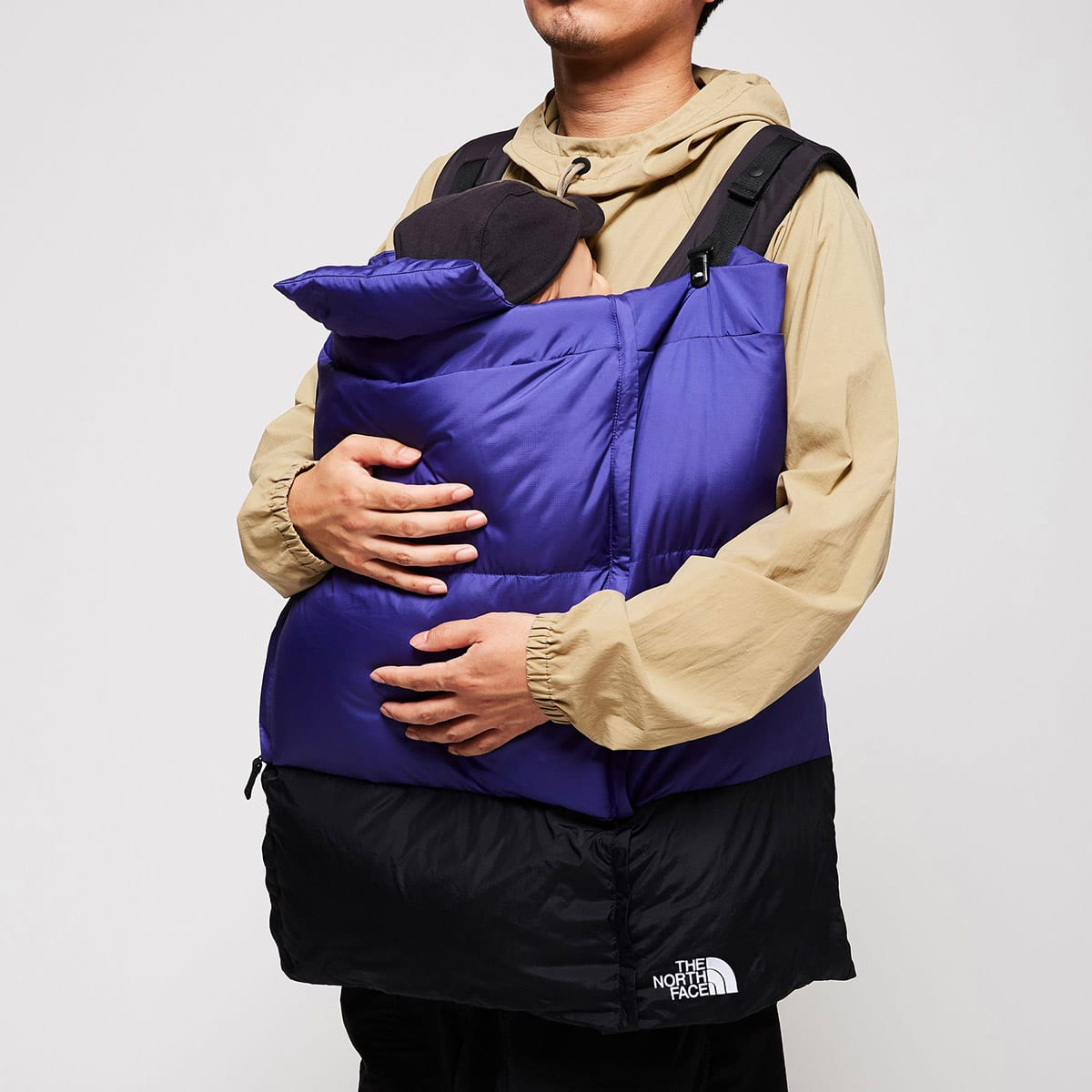 THE NORTH FACE CR NUPTSE ATTACHABLE BLANKET ラピスブルーの画像