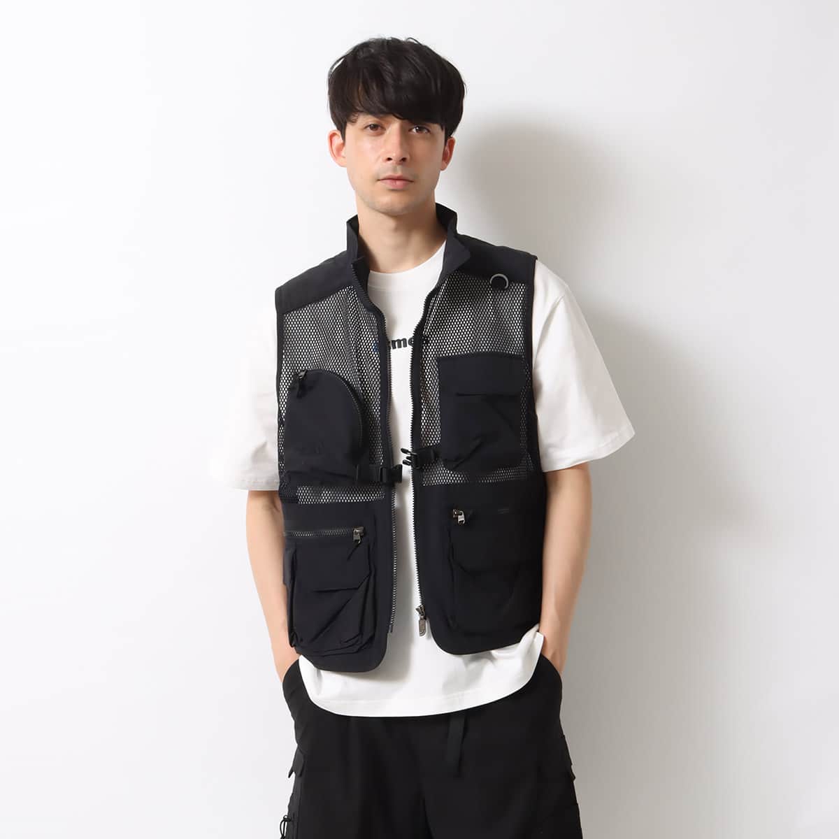 THE NORTH FACE UTILITY MESH VEST BLACK 23SS-I