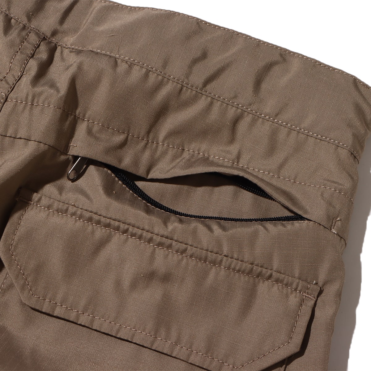 THE NORTH FACE PURPLE LABEL Polyester Wool Ripstop Trail Pants Beige 23SS-Iの画像