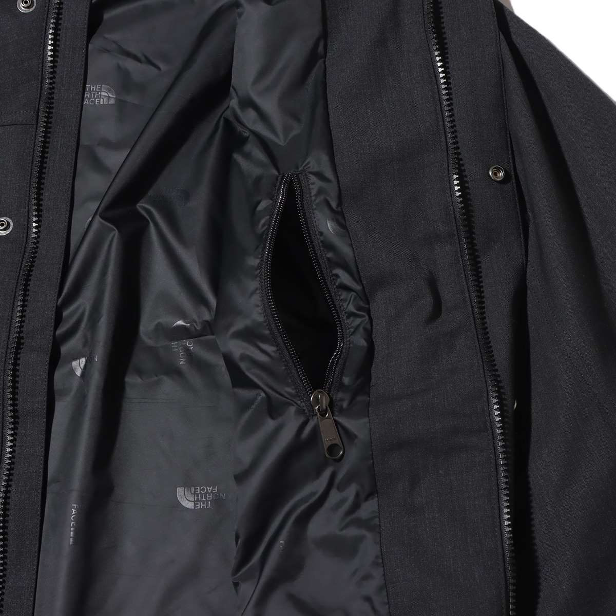 THE NORTH FACE WOOLY HYDRENA JACKET MIXチャコール