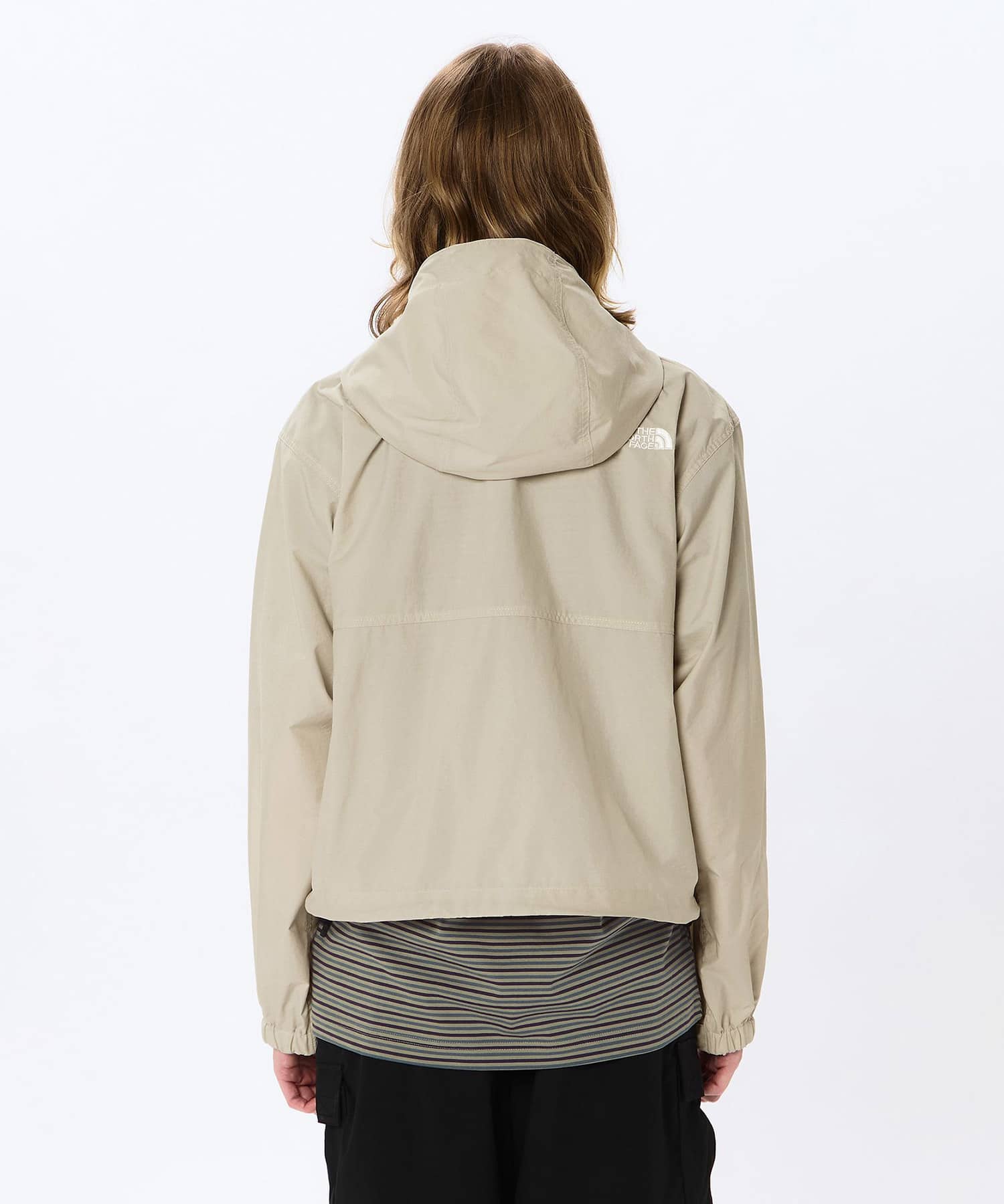 THE NORTH FACE Short Compact Jacket フォッシルアイボリーの画像