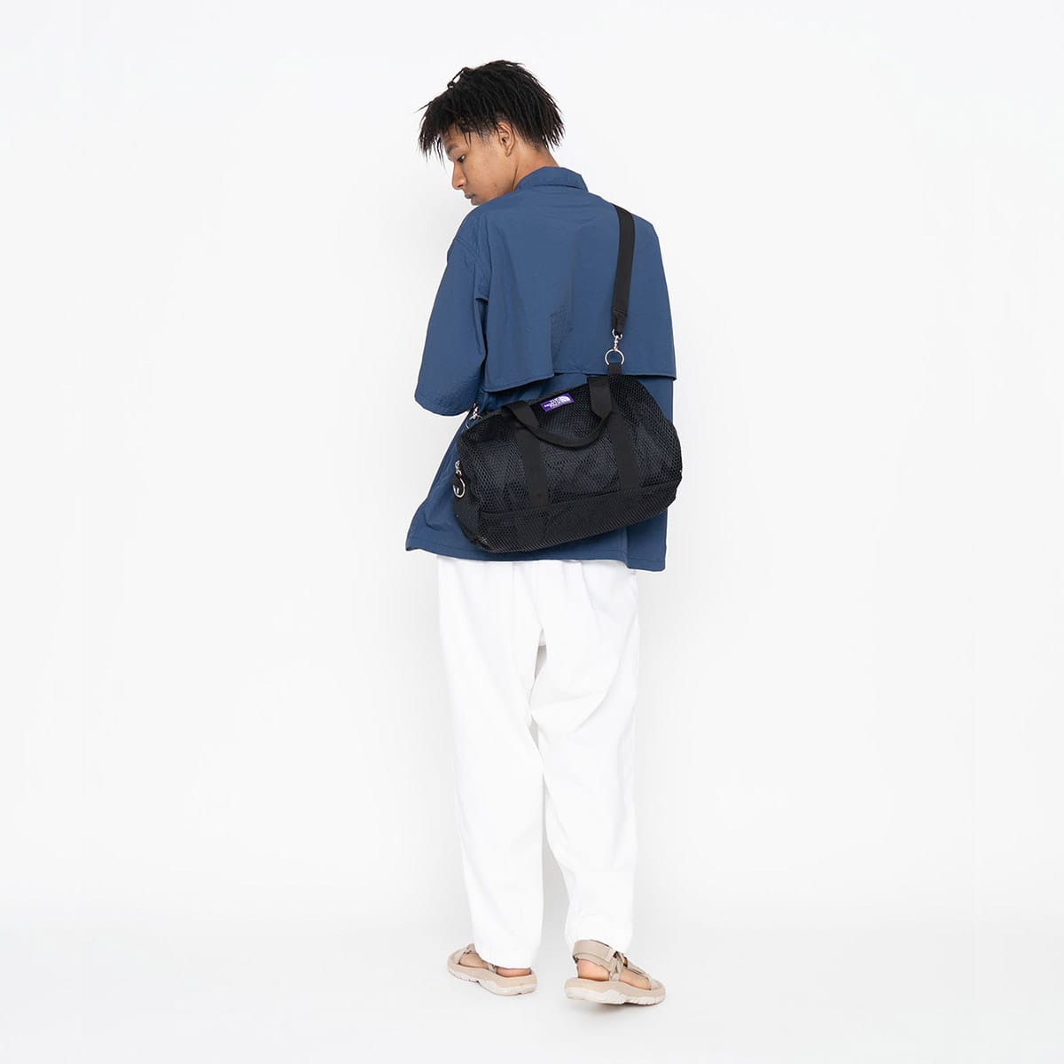 THE NORTH FACE PURPLE LABEL FIELD H/S SHIRT TEAL Blue 22SS-Iの画像