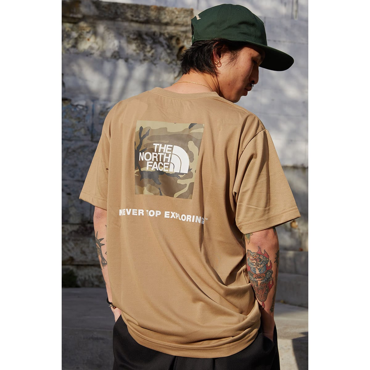 THE NORTH FACE S/S SQUARE CAMOUFLAGE TEE ケルプタン 22SS-Iの画像