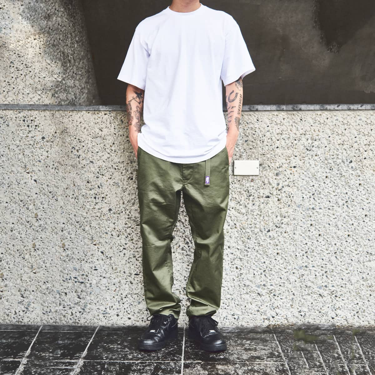 NT5051N stretch till tapered pants