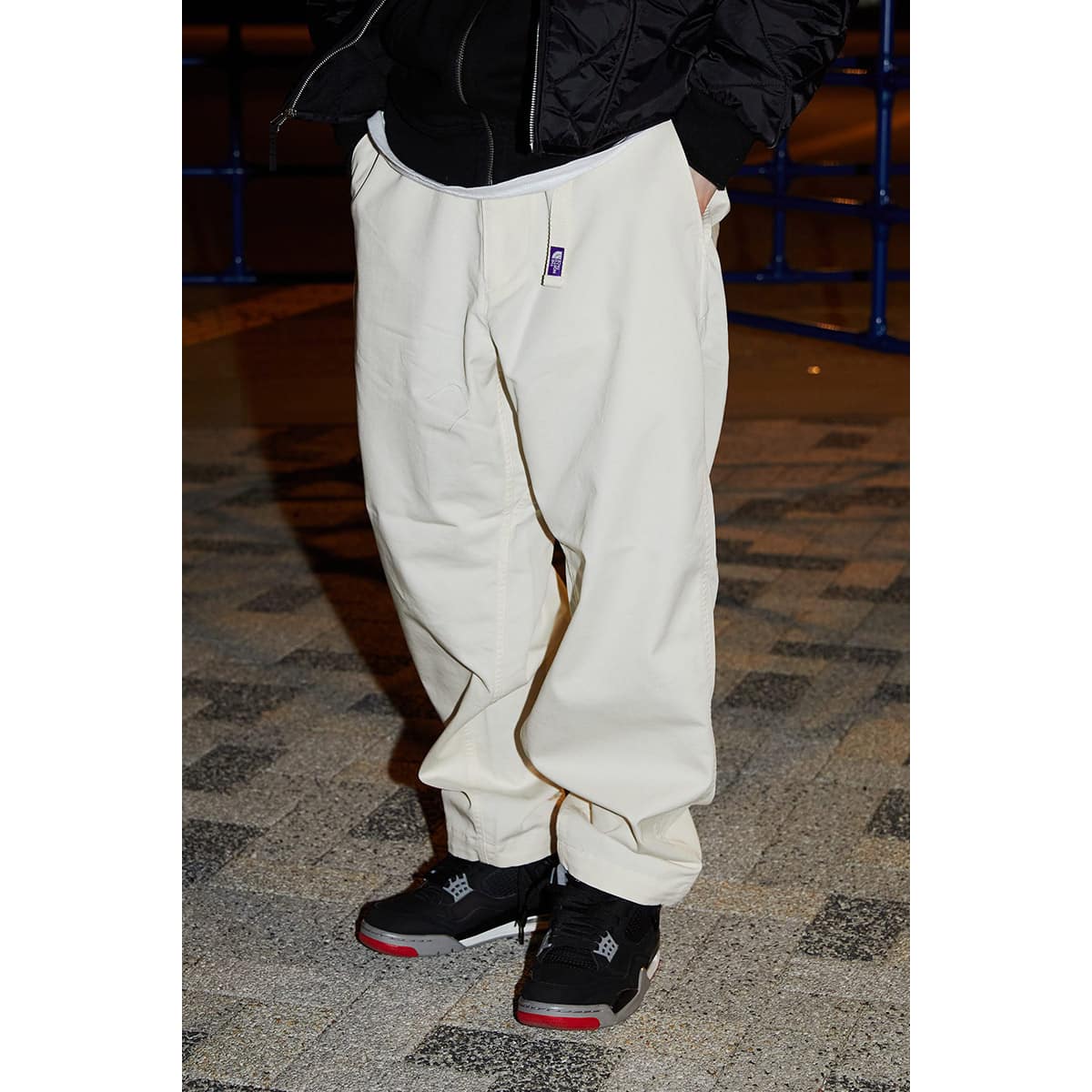 THE NORTH FACE PURPLE LABEL Stretch Twill Wide Tapered Pants ...