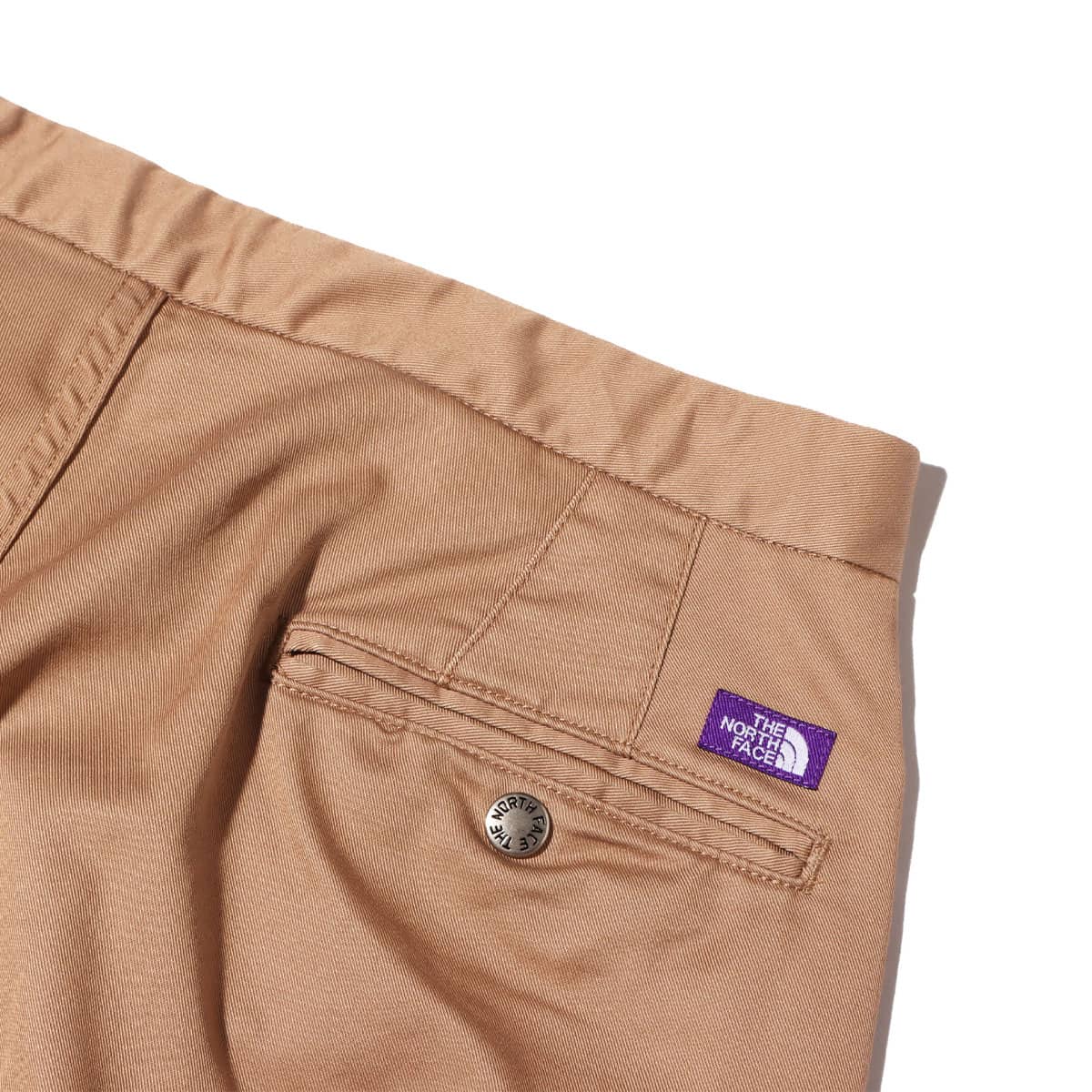 THE NORTH FACE PURPLE LABEL STRETCH TWILL WIDE TAPERED PANTS TAN 21FW-I