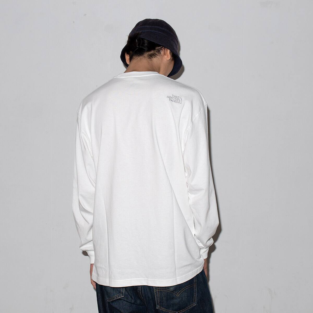 THE NORTH FACE L/S NEVER STOP ING TEE ホワイト 23FW-I