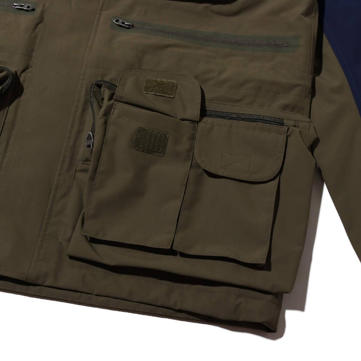 POLO RALPH LAUREN 3L ANORAK-LINED-JACKET GREEN MULTI 18HO-Iの画像