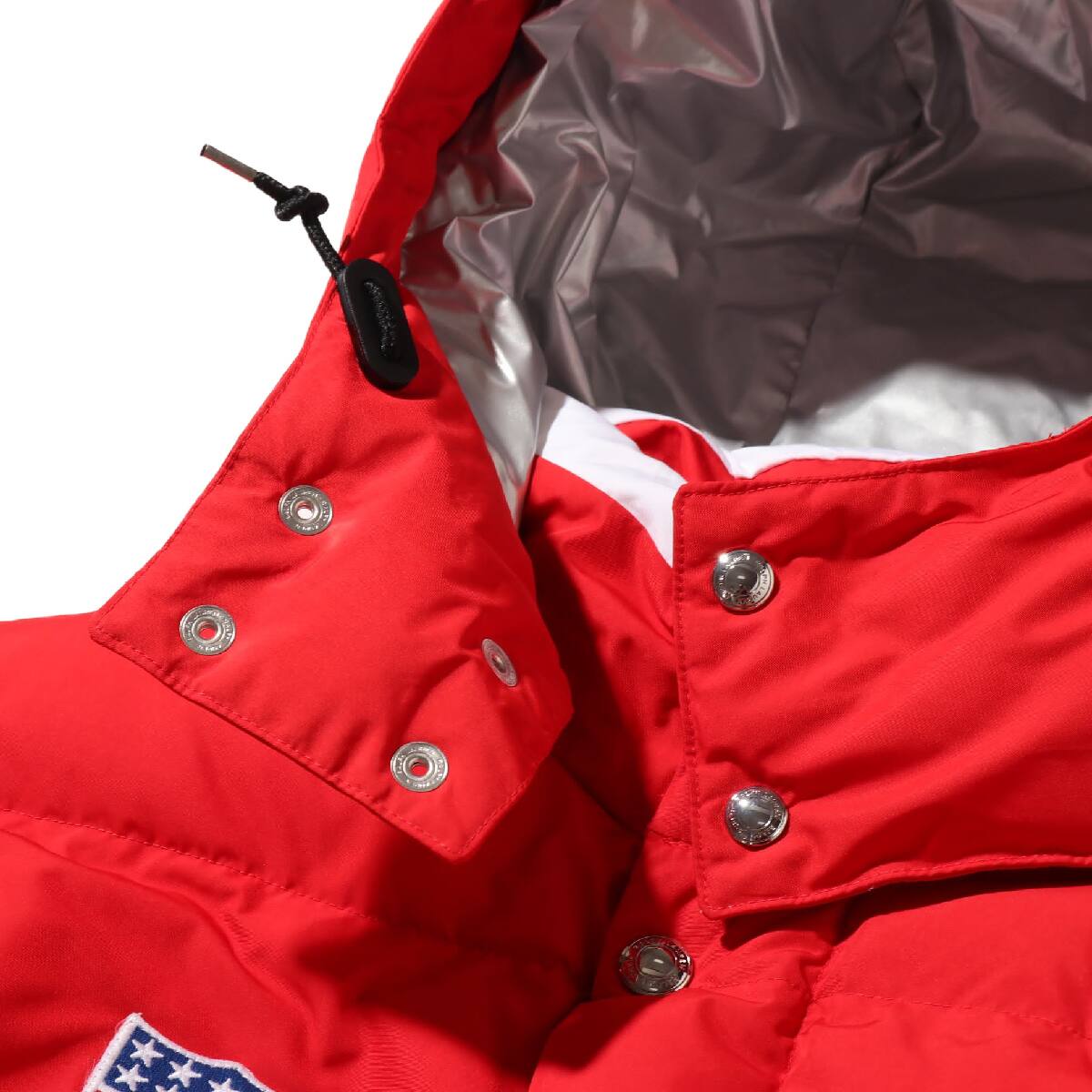 POLO RALPH LAUREN HAWTHORN-LINED-JACKET RED MULTI 18HO-Iの画像