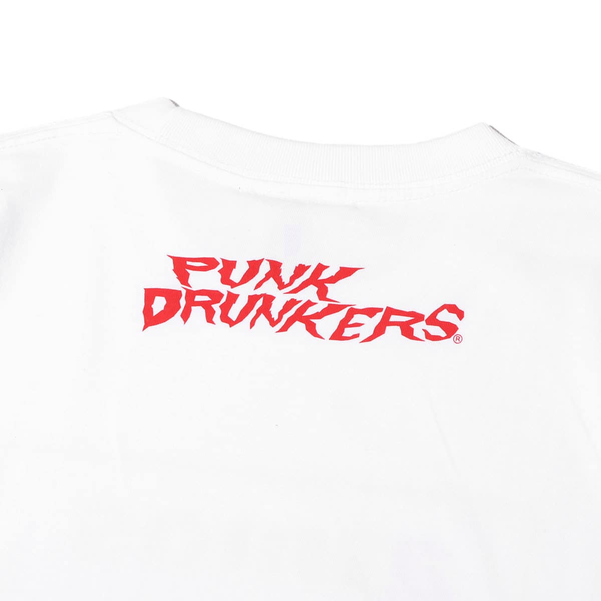 PUNK DRUNKERS × atmos 1等賞TEE WHITE