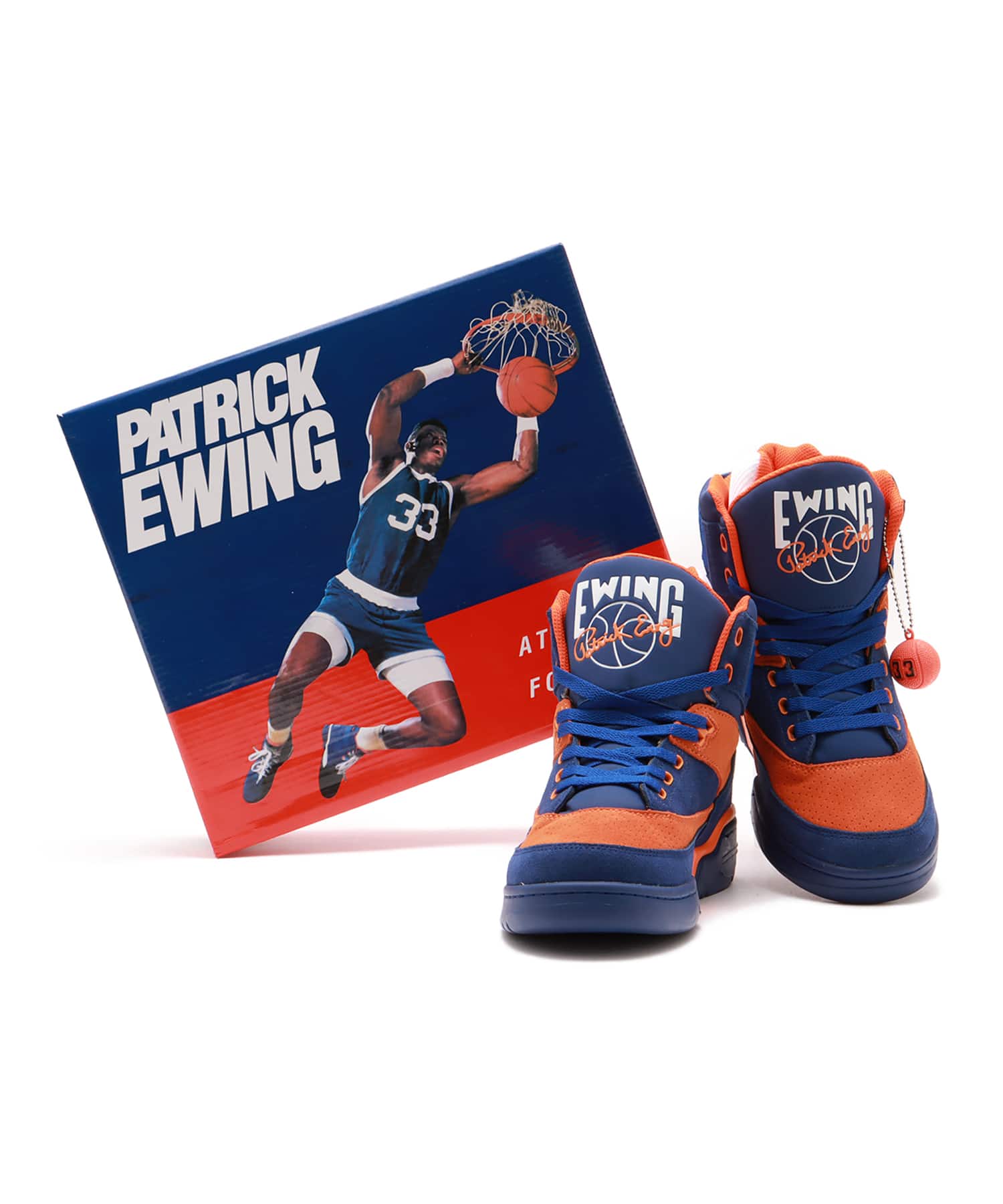 訳あり商品 HI 33 EWING OG ハイ 33 Blue/Orange（ユーイング Dazzling 洗顔料