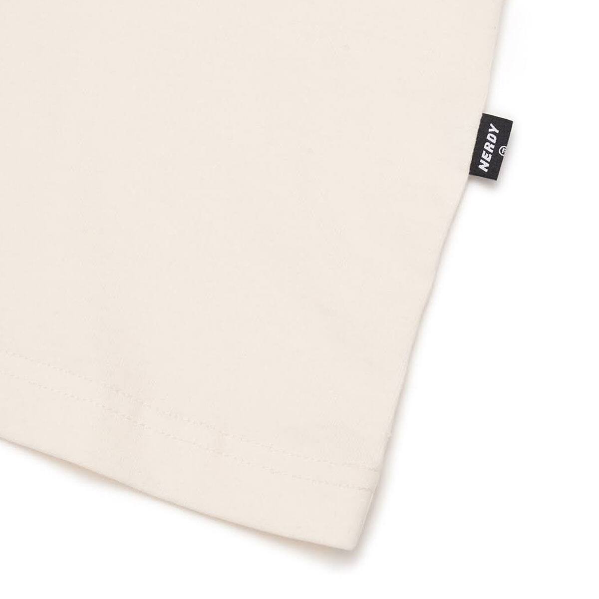 NERDY Essential 1/2 Sleeve T-shirt CREAM 22SU-Iの画像