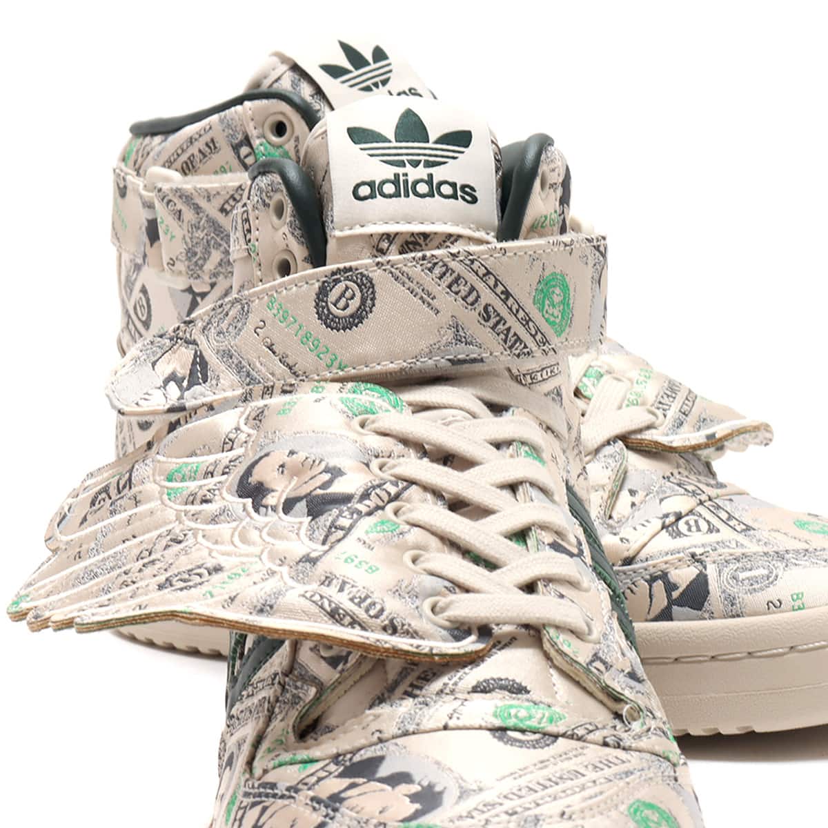 adidas JS FORUM WINGS 1.0 MONEY CLEAR BROWN/GREEN NIGHT/CLEAR ...