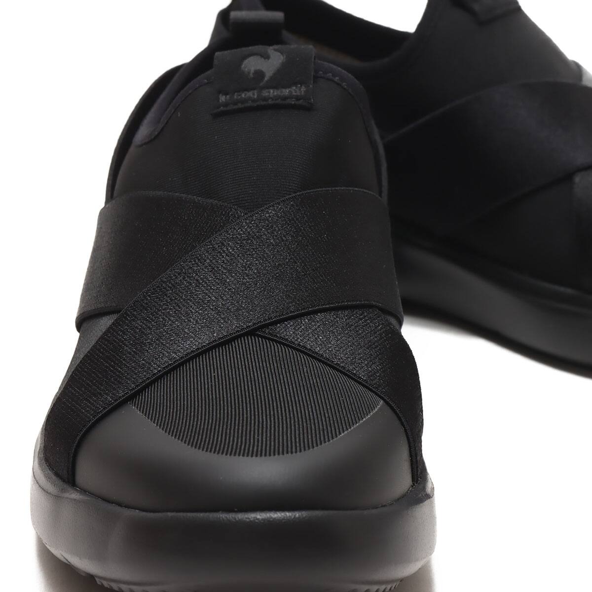 le coq sportif LA RHONE DBSP ブラック / ブラック 24SS-Iの画像