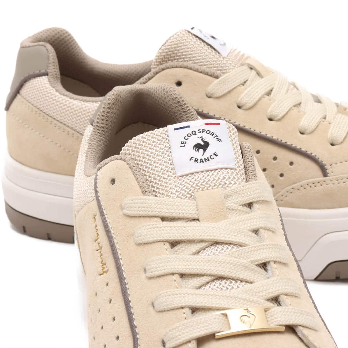 le coq sportif LA ROLAND PF ベージュの画像