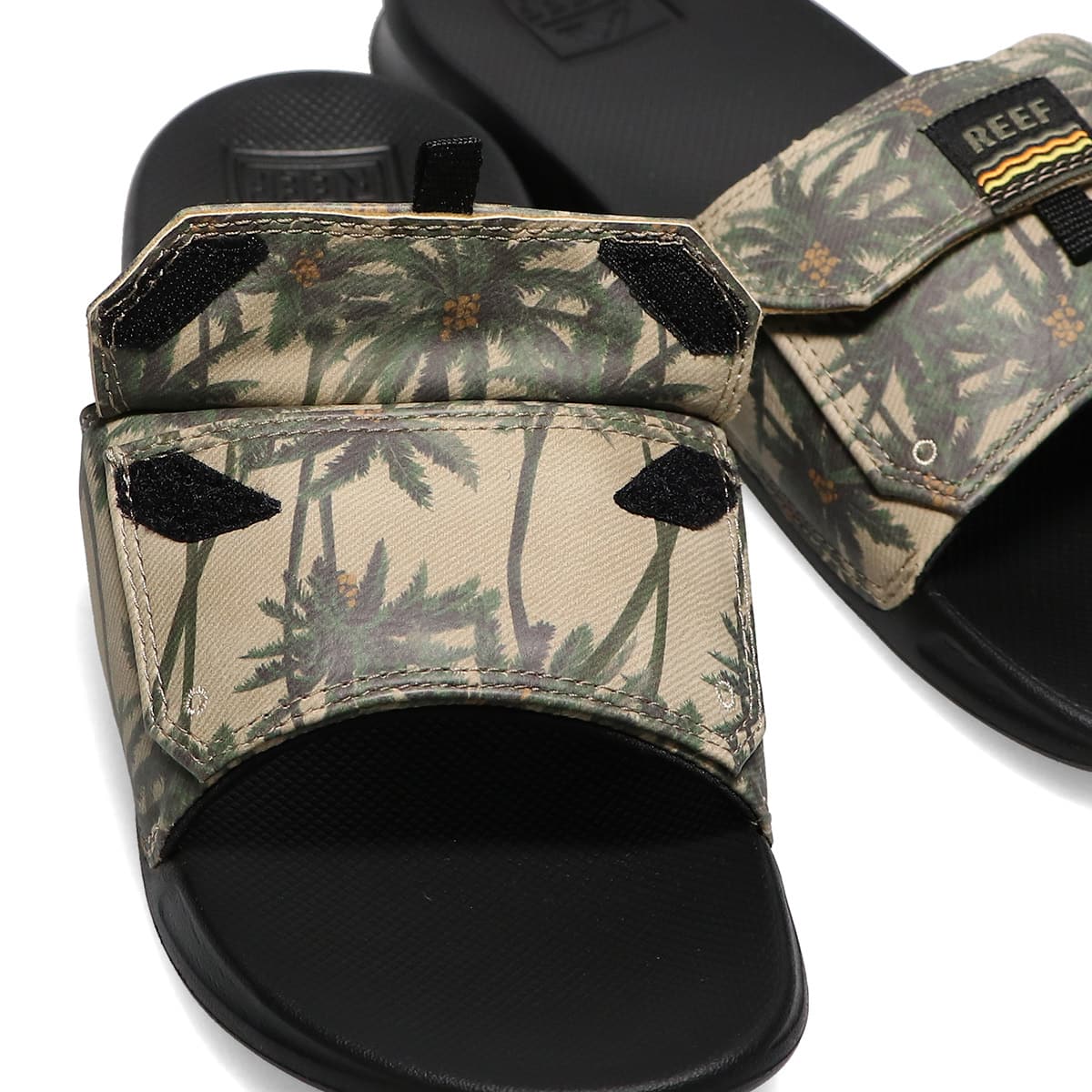 REEF REEF STASH SLIDE TAN PALM 21SU-Iの画像