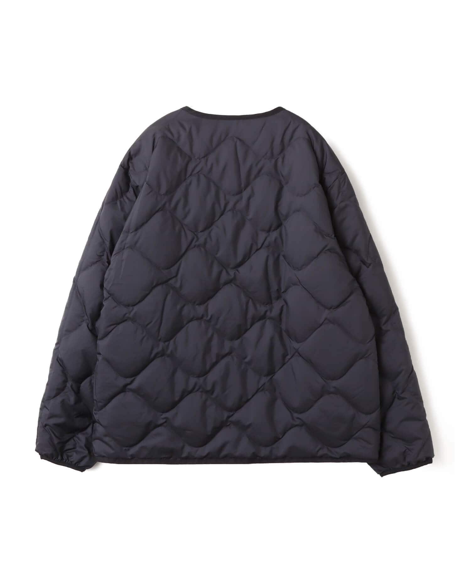nanamica Reversible Down Cardigan Navyの画像