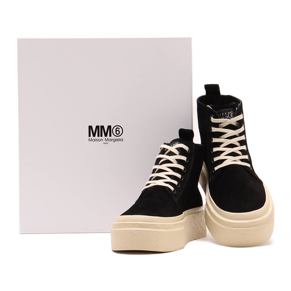 MM6 WOMENS SNEAKERS Blackの画像
