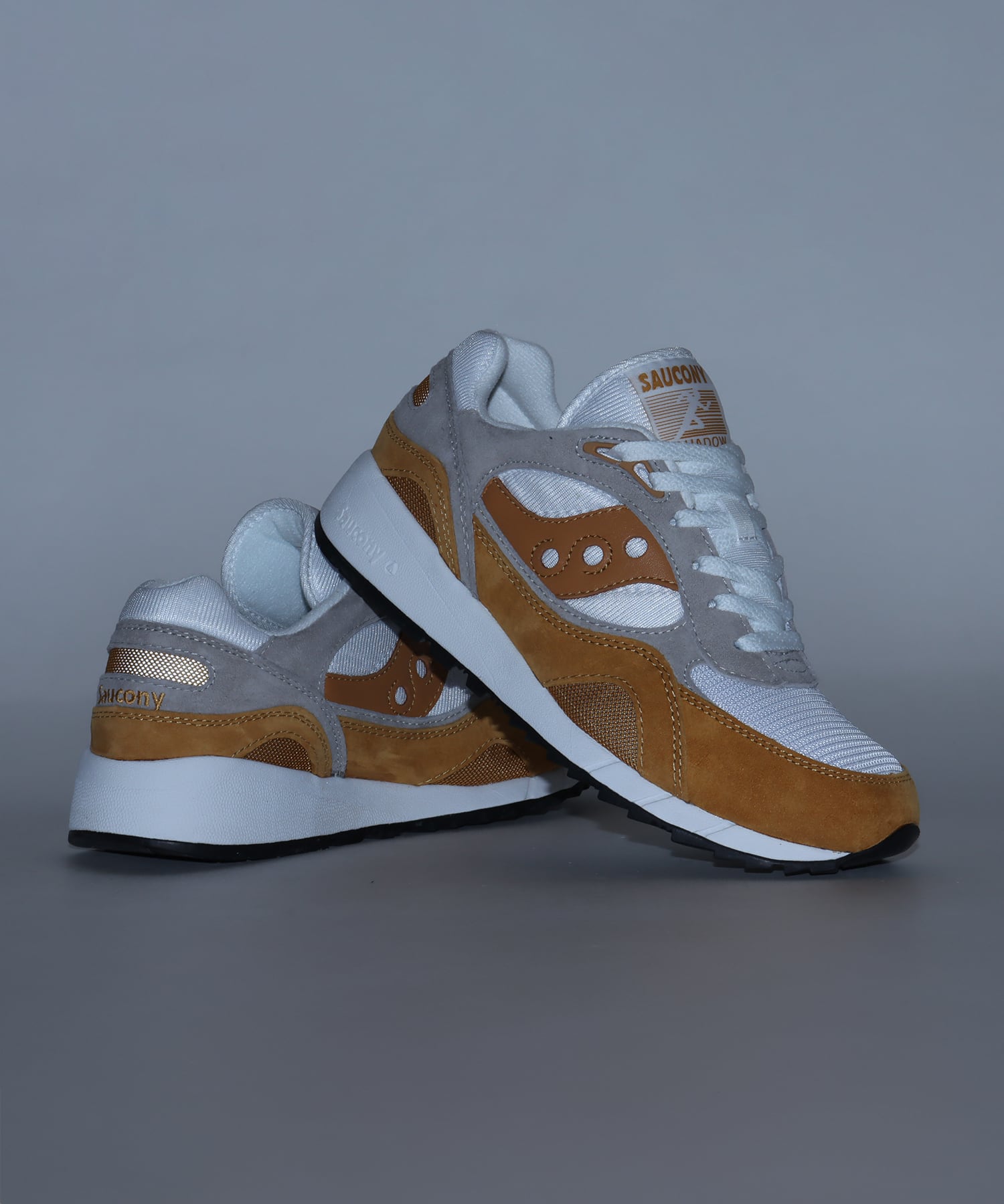 Saucony SHADOW 6000 WHITE/BEIGEの画像