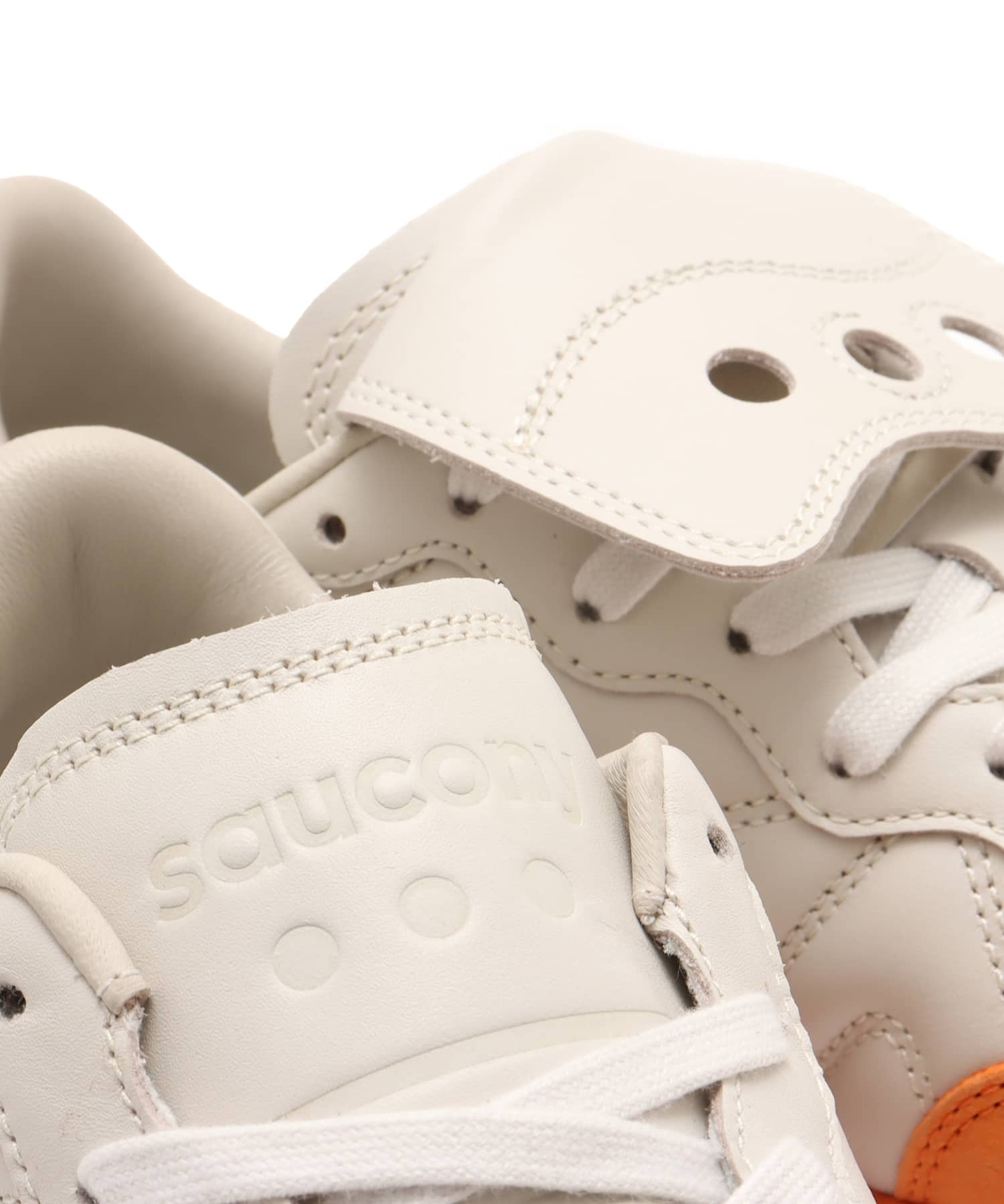 Saucony 586I S IVORY/ORANGEの画像