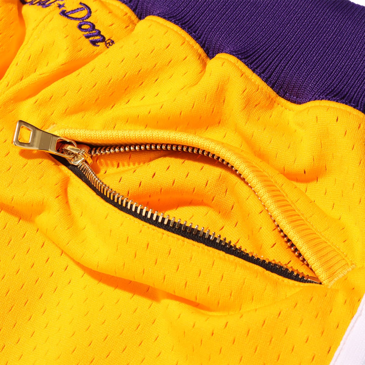 Mitchell & Ness Just Don Shorts Los Angeles Lakers 1996-97 YELLOW