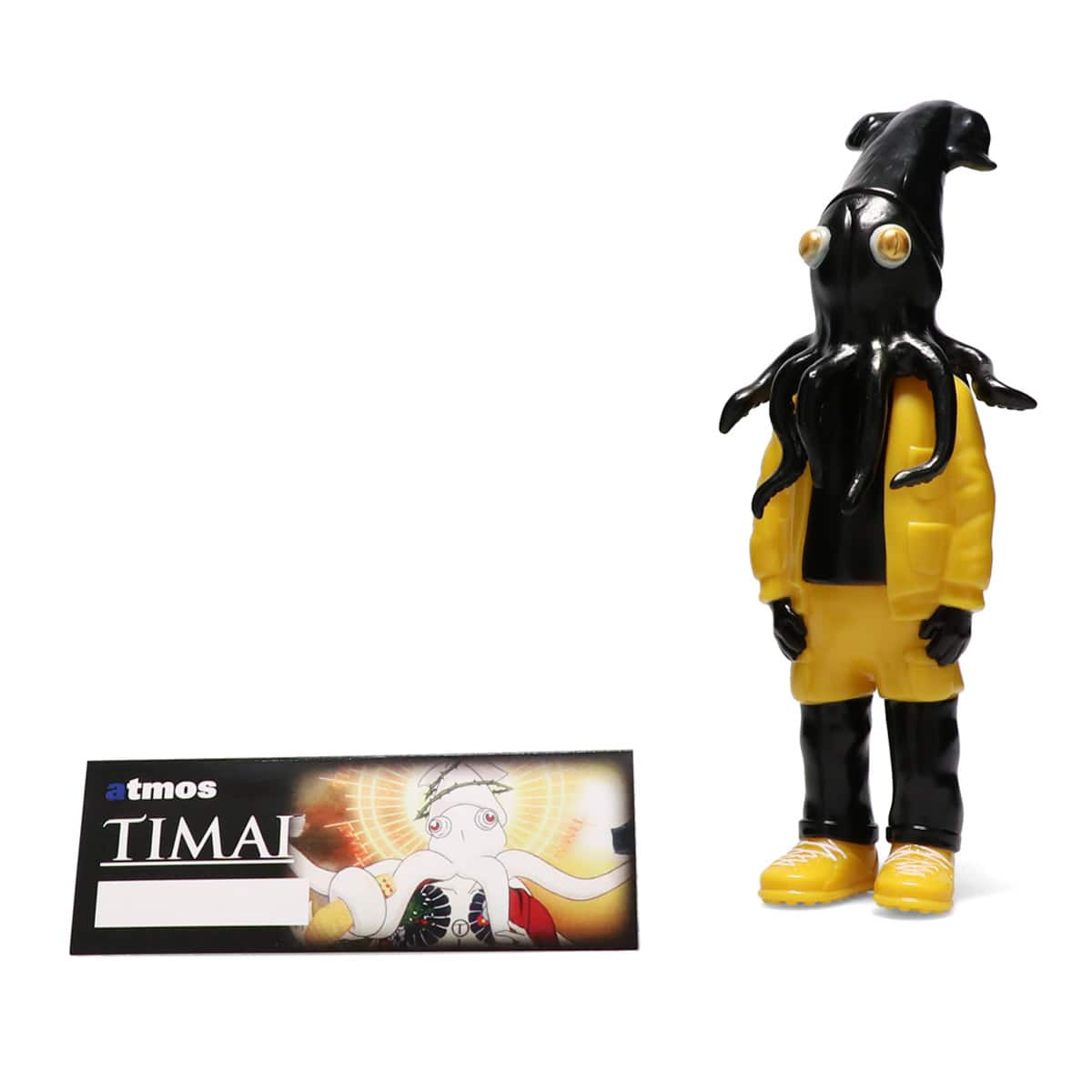 シカルナ工房 TIMAI IKA OTOKO atmos exclusive color BLACK/YELLOW 21SU-S