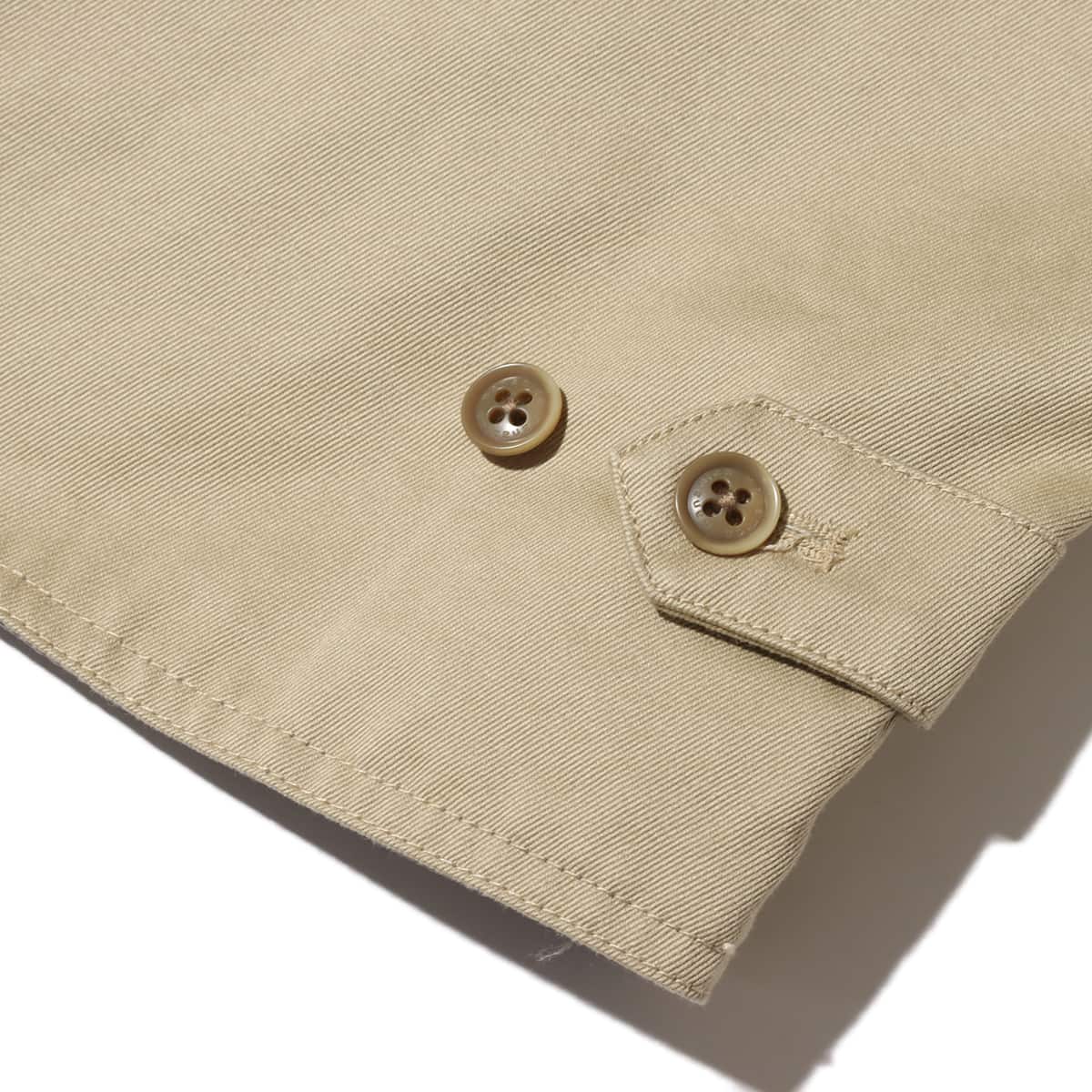 nanamica GORE-TEX INFINIUM Chino Crew Jacket Khaki 23FA-Iの画像