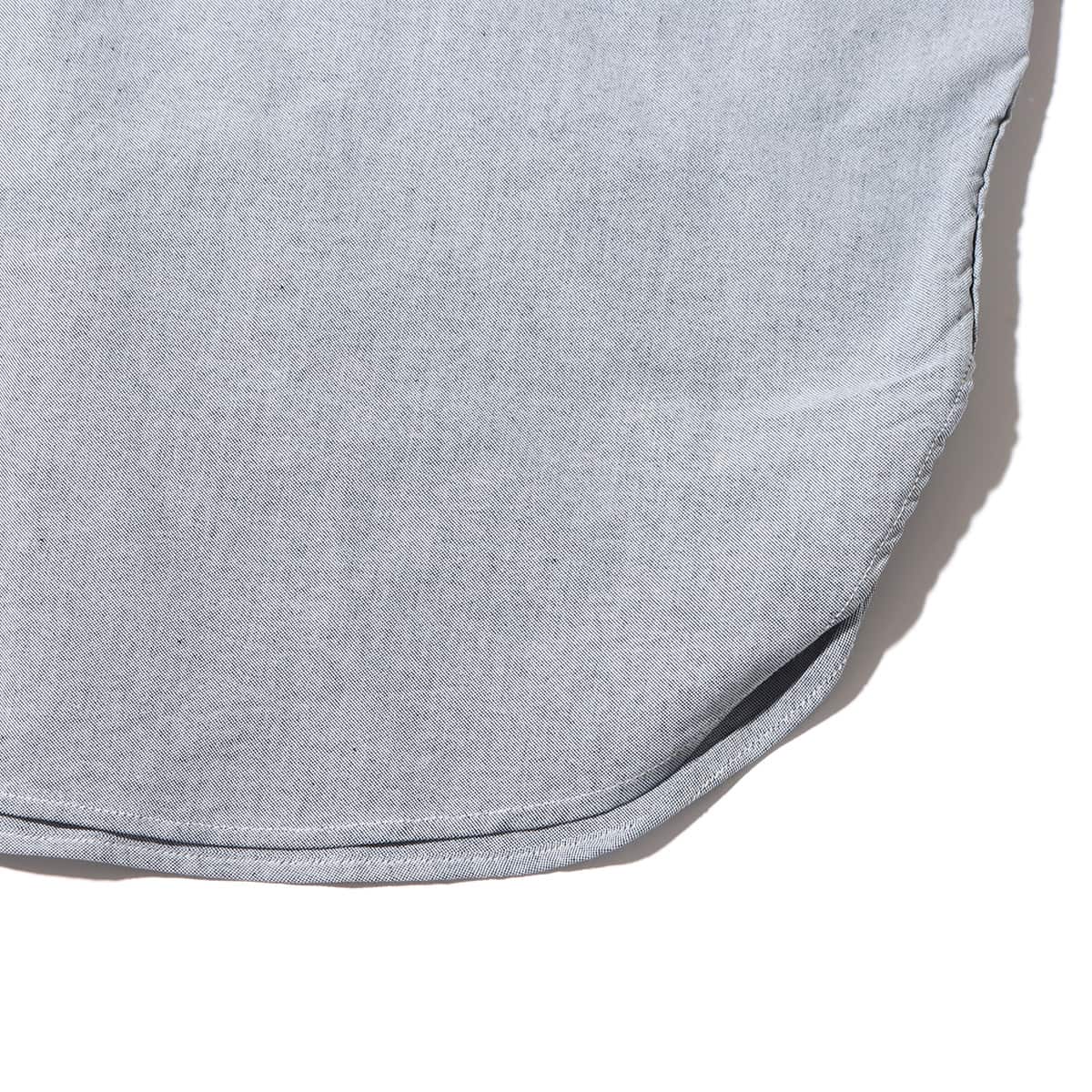 nanamica Button Down Wind Shirt Grayish Navy 23SP-Iの画像