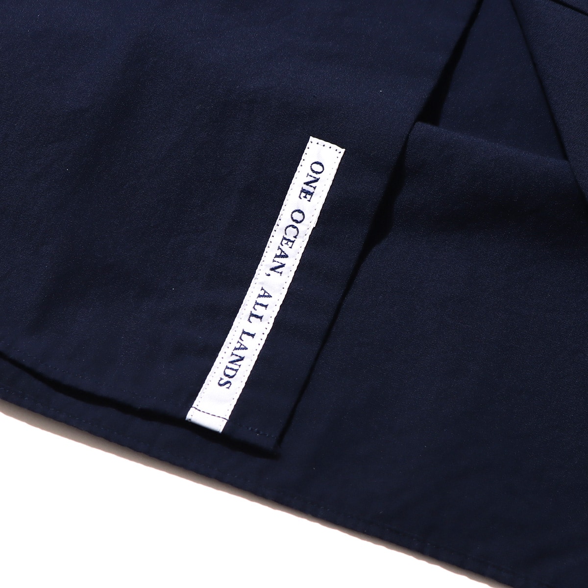 nanamica Regular Collar Wind Shirt Dark Navy 23SP-Iの画像