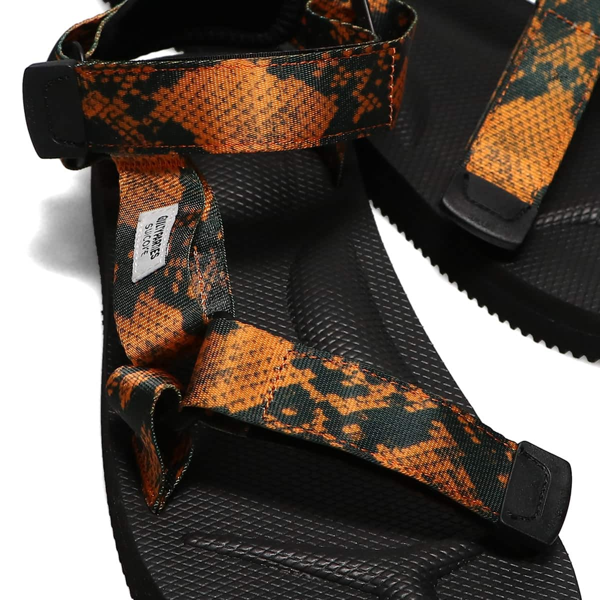 WACKO MARIA SUICOKE BEACH SANDALS ORANGE 21SU-I