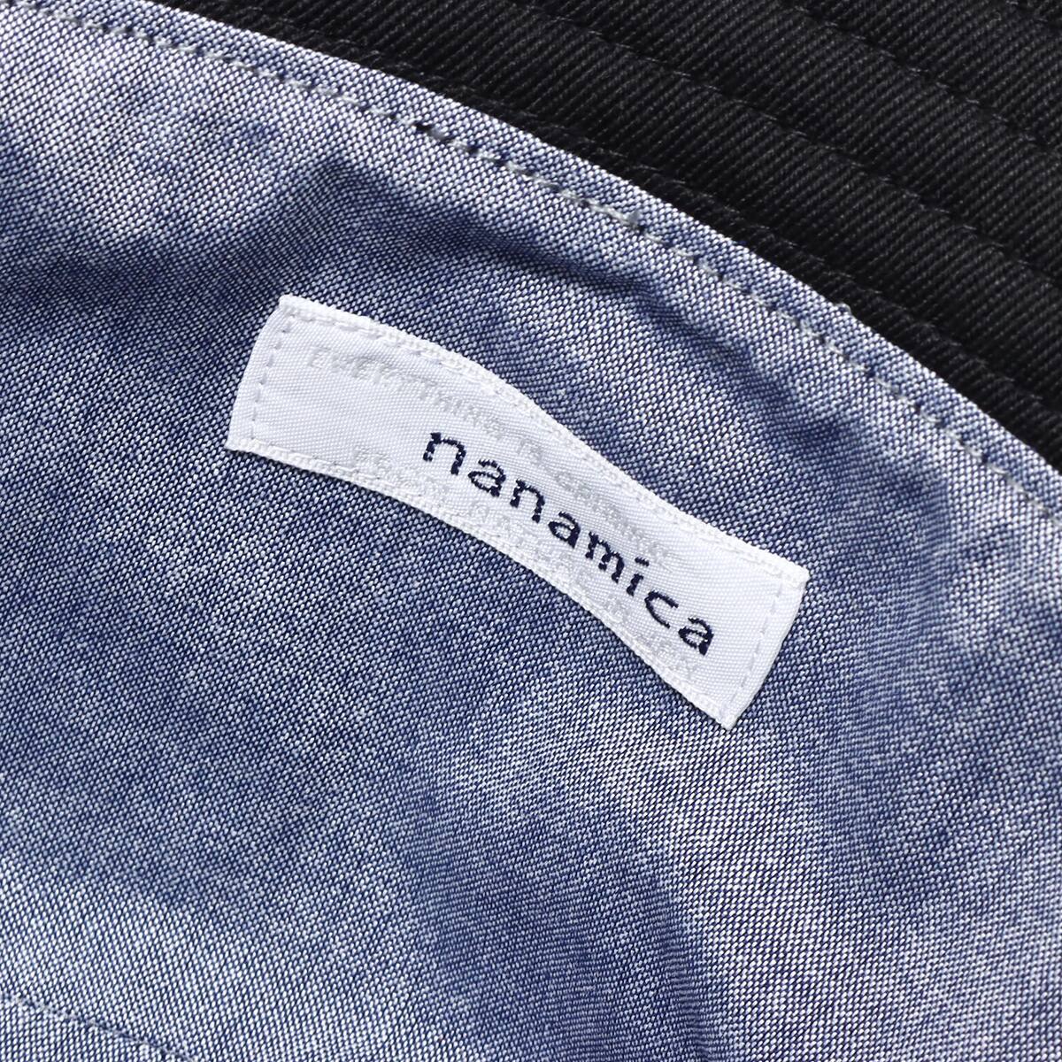 nanamica Chino Hat Black 23SP-Iの画像