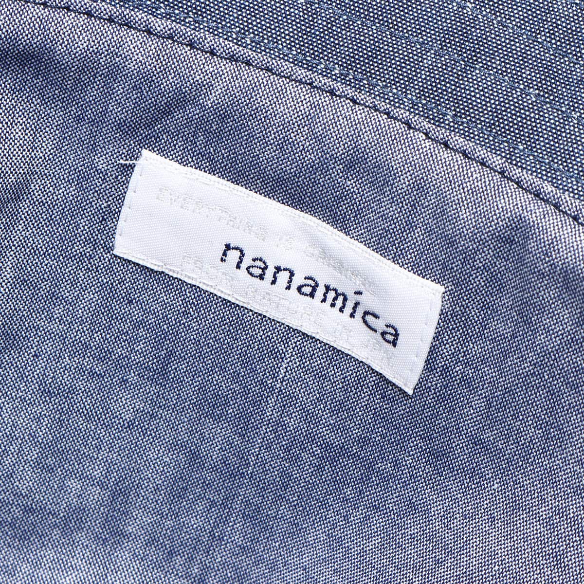 nanamica Chambray Hat Indigo 23SP-Iの画像