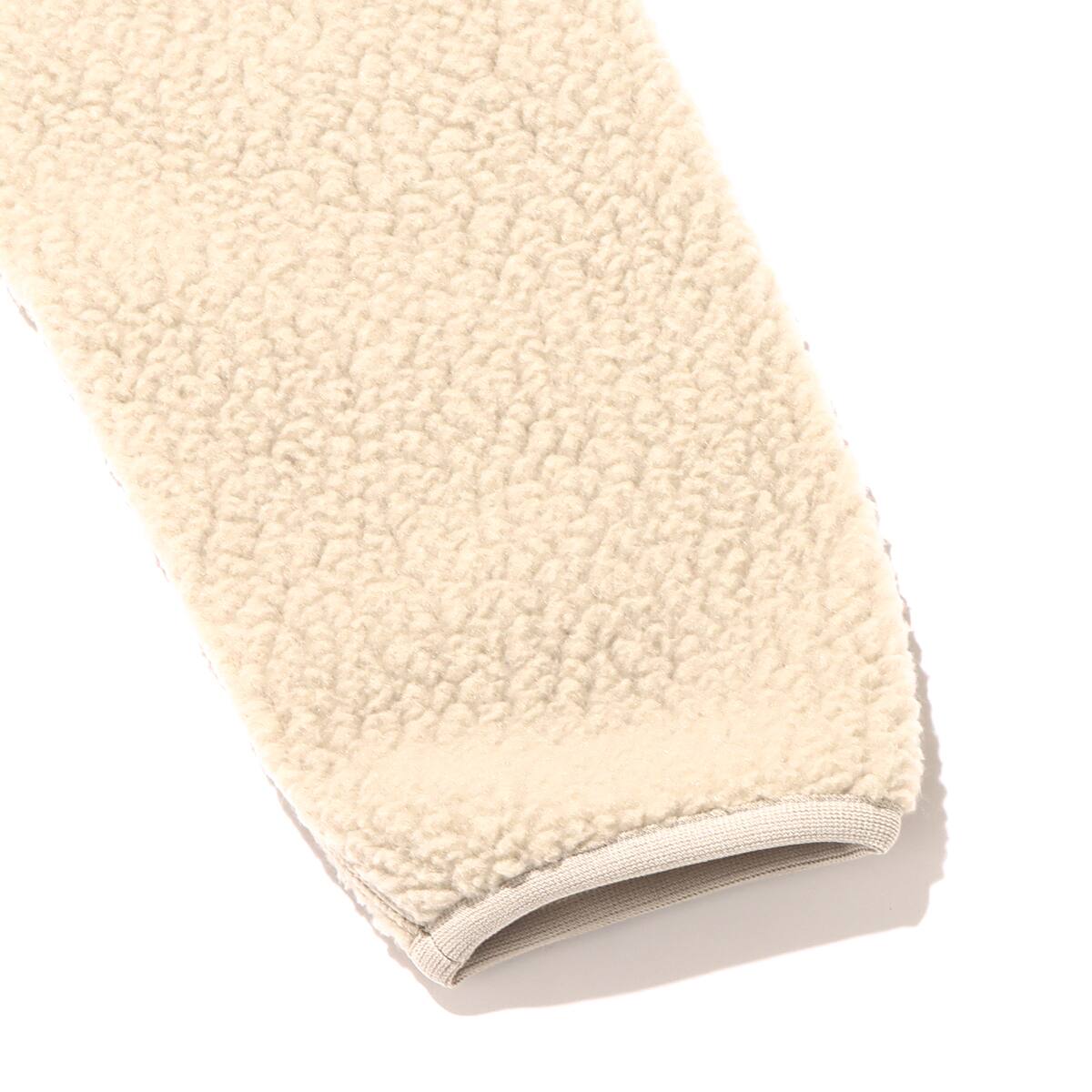 snow peak Thermal Boa Fleece Jacket Beige 22FA-Iの画像