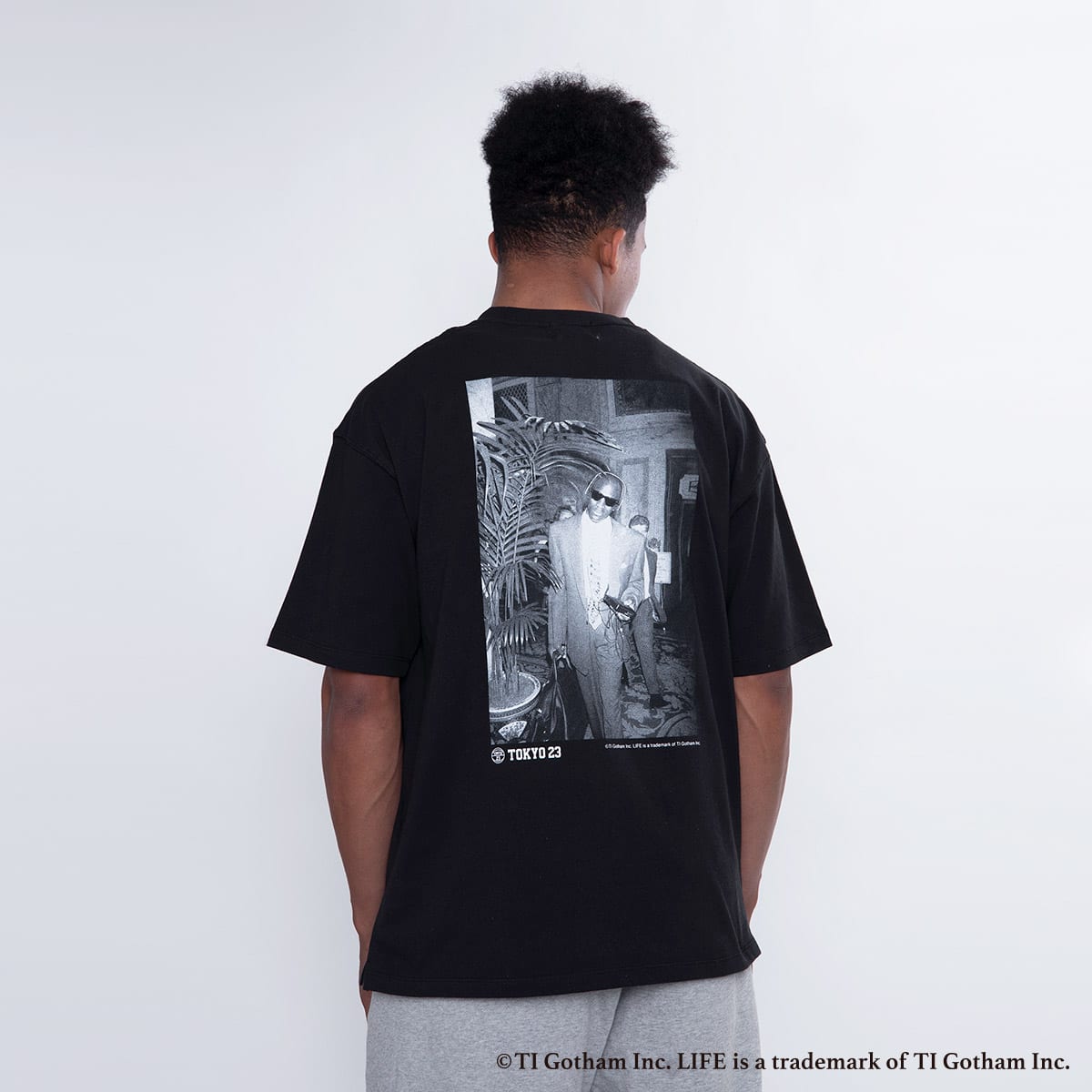 TOKYO 23 x LIFE magazine PHOTO TEE BLACK 22SS-I