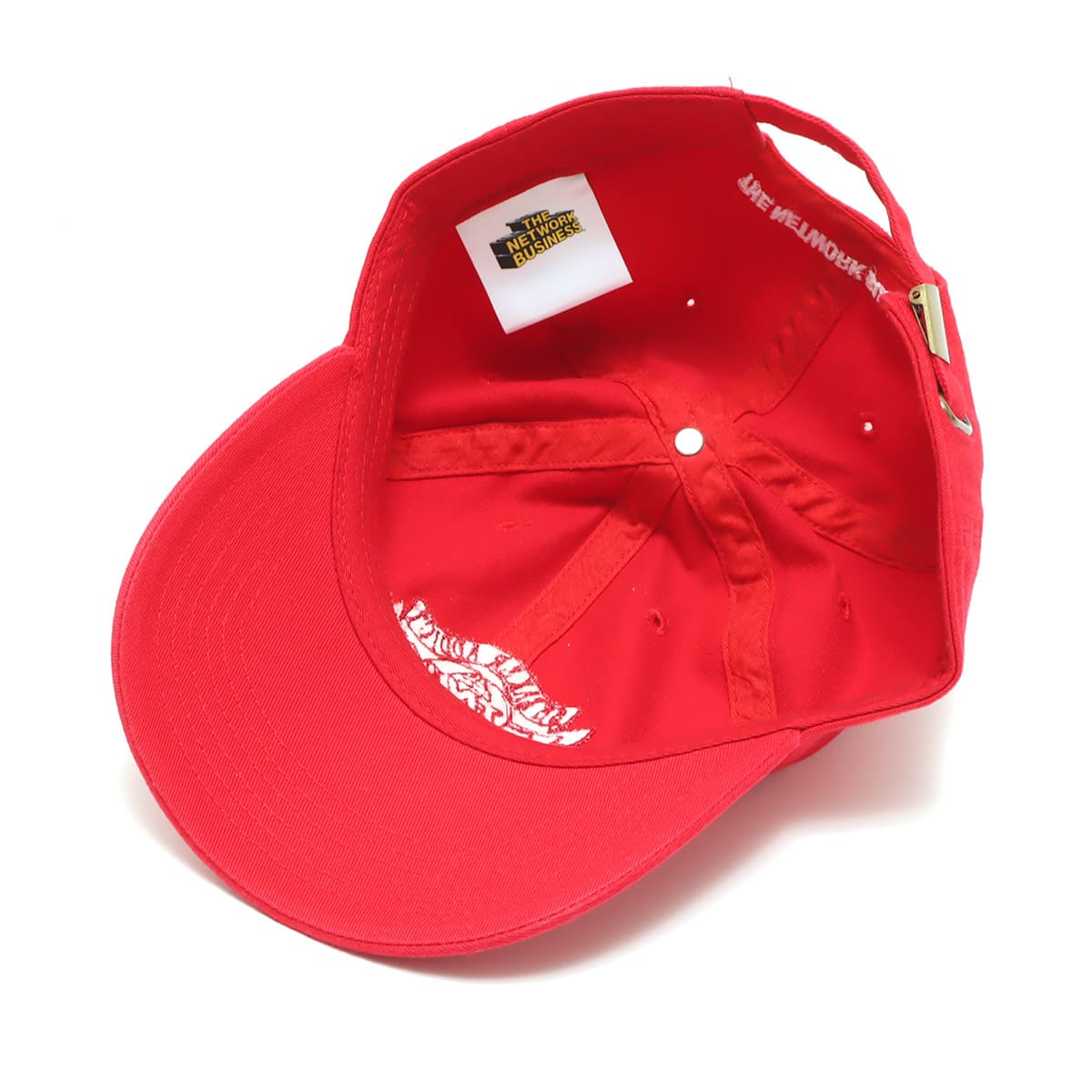 THE NETWORK BUSINESS EMBROIDERY CAP RED 21HO-I