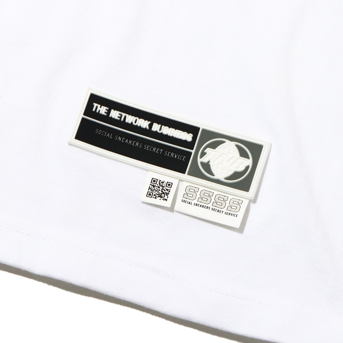 THE NETWORK BUSINESS PALM TREE TEE WHITEの画像