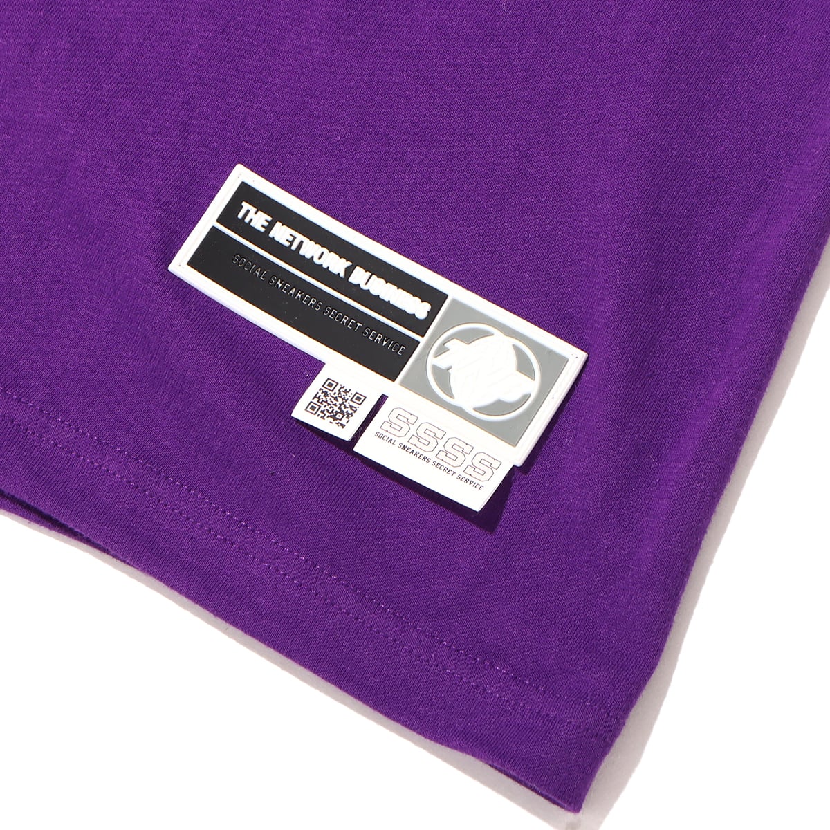 THE NETWORK BUSINESS SNAKE TEE PURPLEの画像