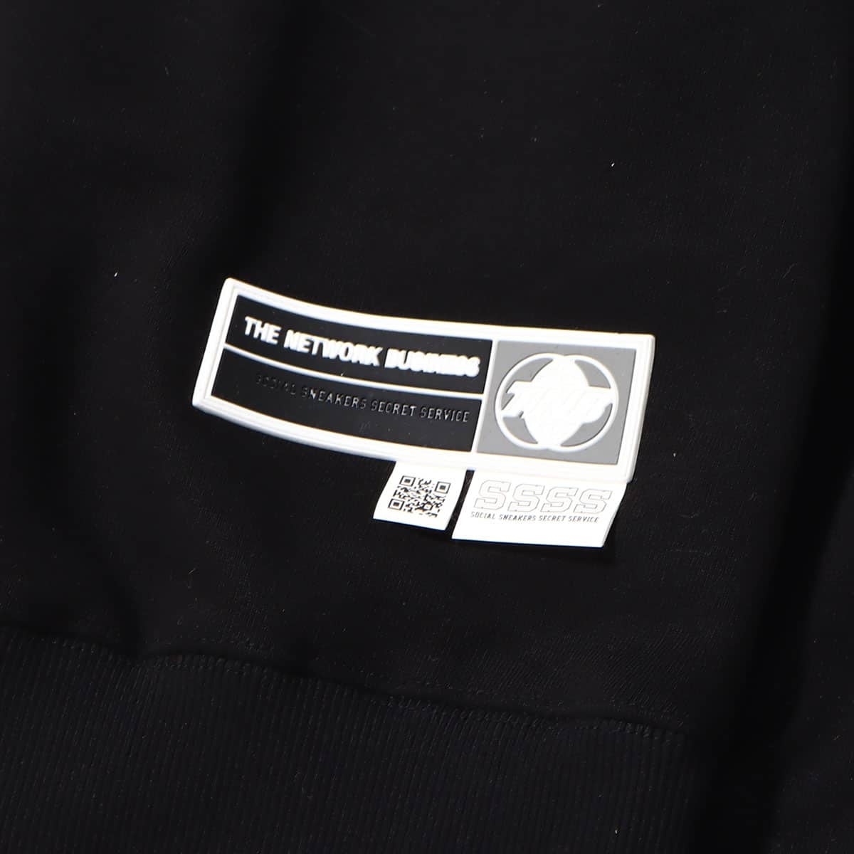 THE NETWORK BUSINESS TN LOGO HALF ZIP SWEAT BLACK 22HO-S