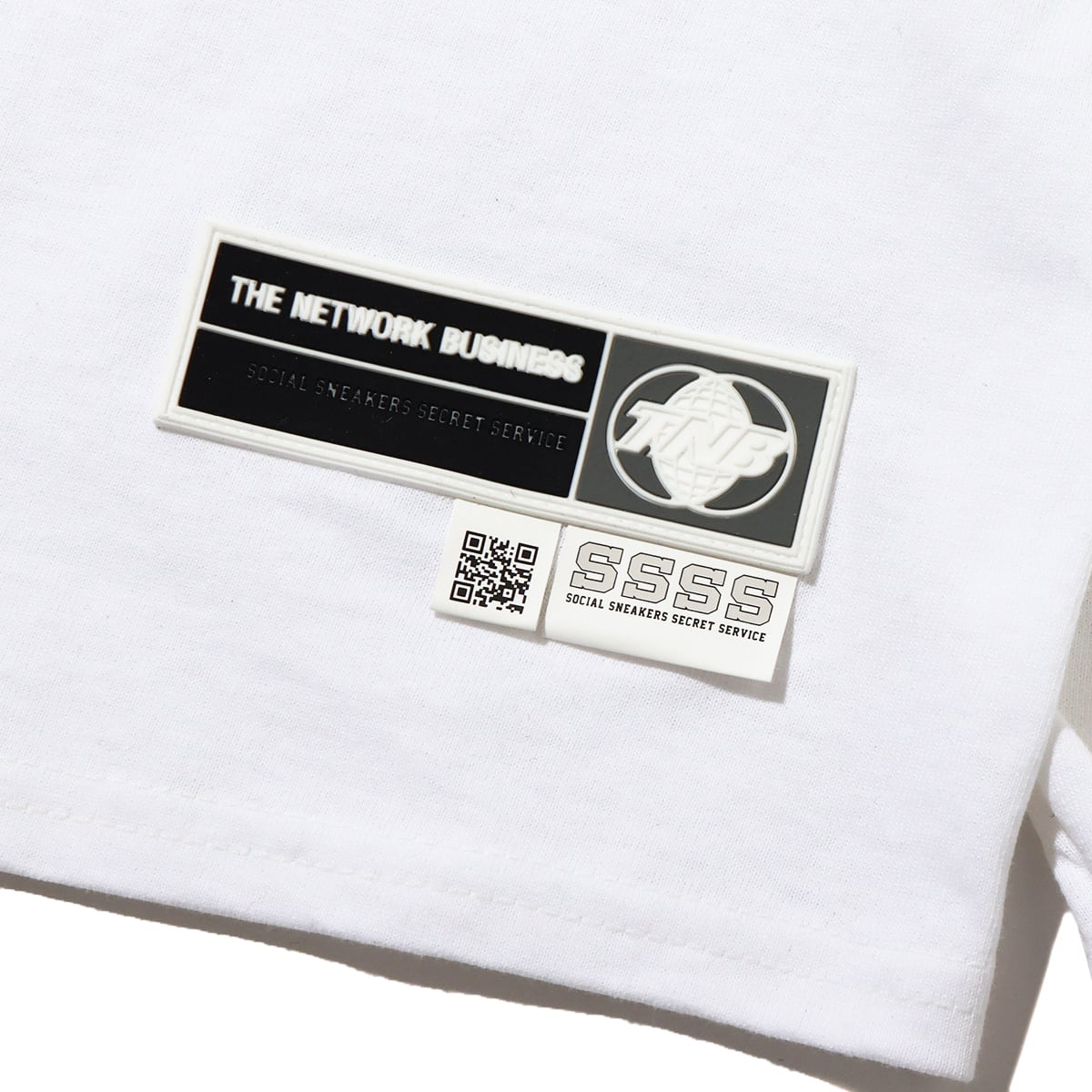 THE NETWORK BUSINESS × BREX WING FOOT L/S TEE WHITE 23SP-S