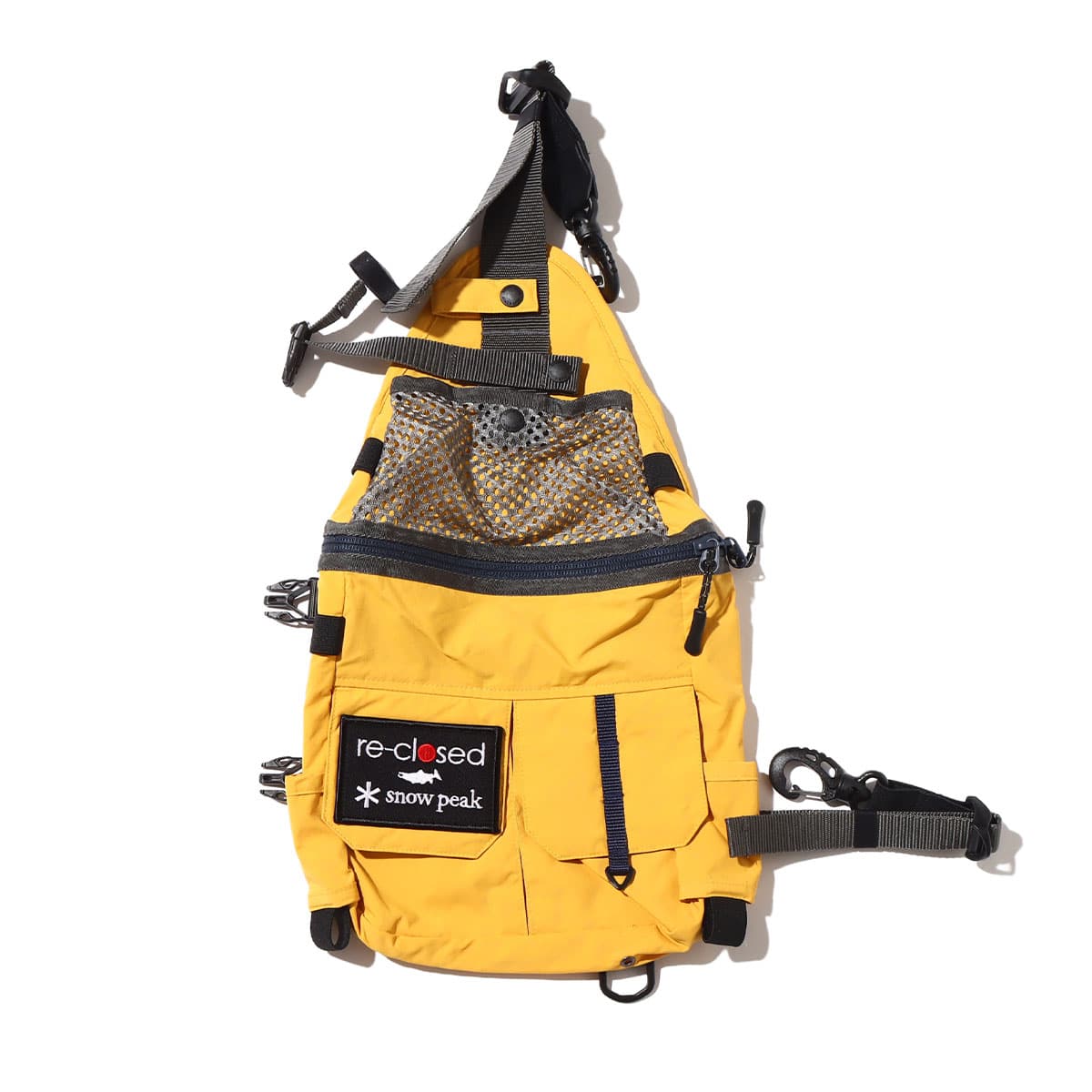 snow peak Game Vest Mustard 23SP-Iの画像