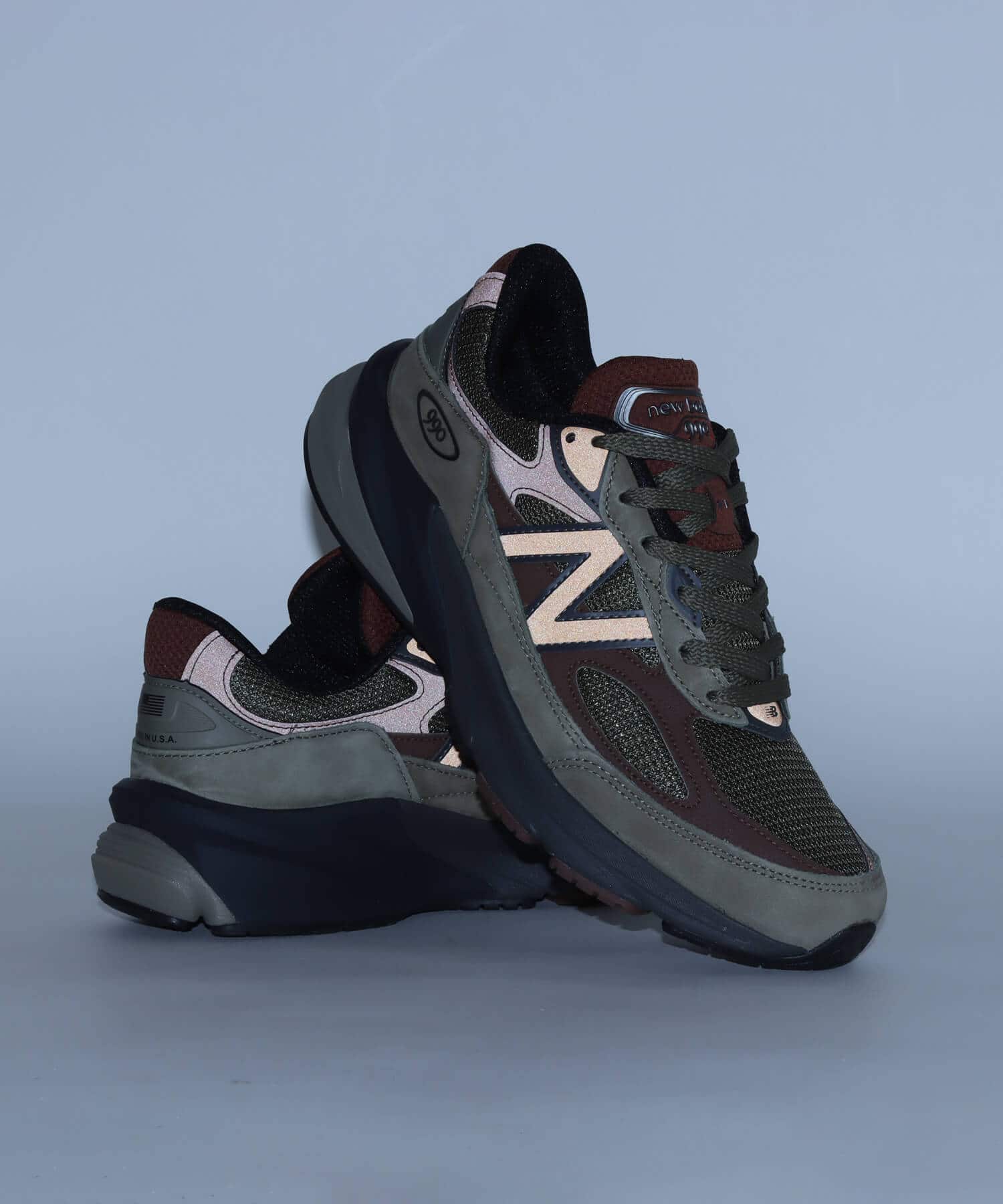 New Balance U990CA6 BROWNの画像