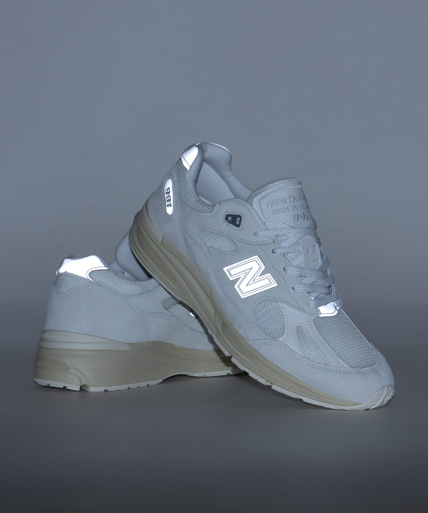 New Balance U991OW2 WHITEの画像