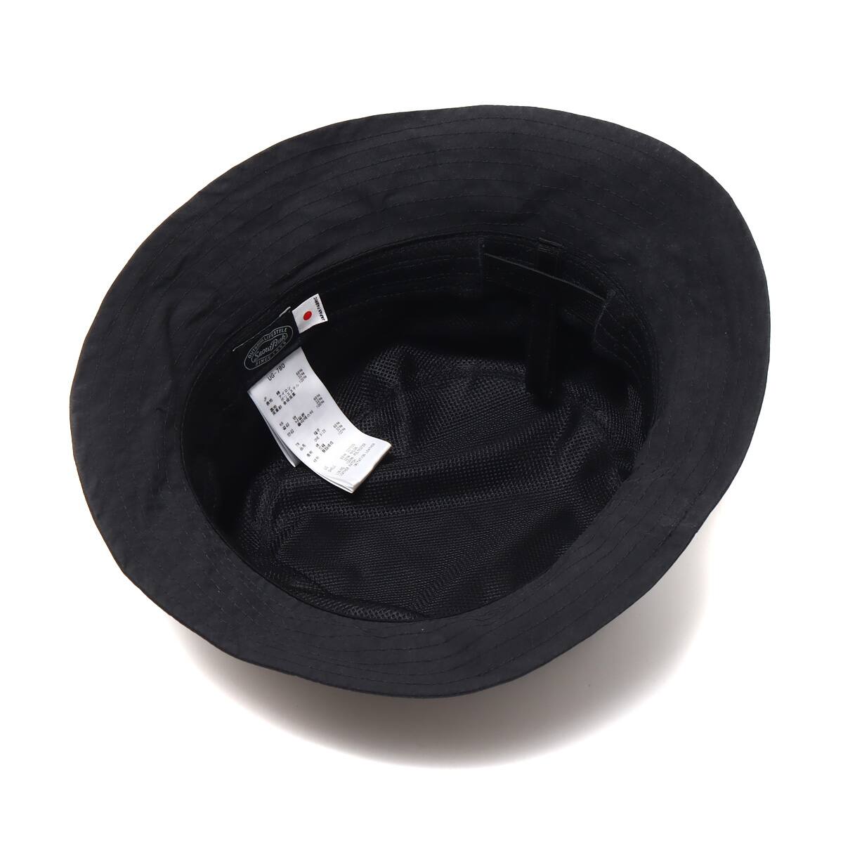snow peak Indigo C/N Bucket Hat Black 24SP-Iの画像