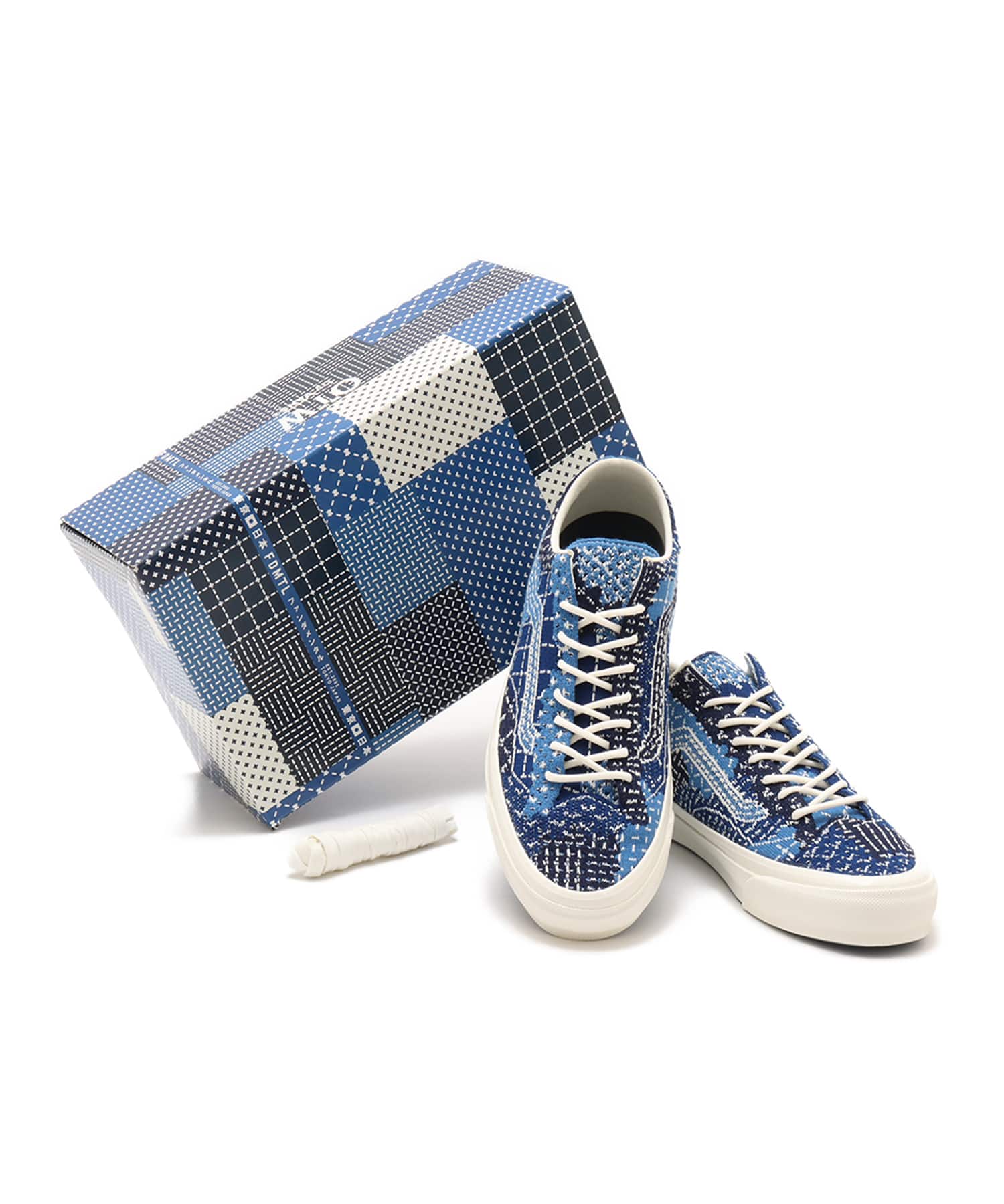 VANS OTW Old Skool 36 EK FDMTL BLUE BLUEの画像