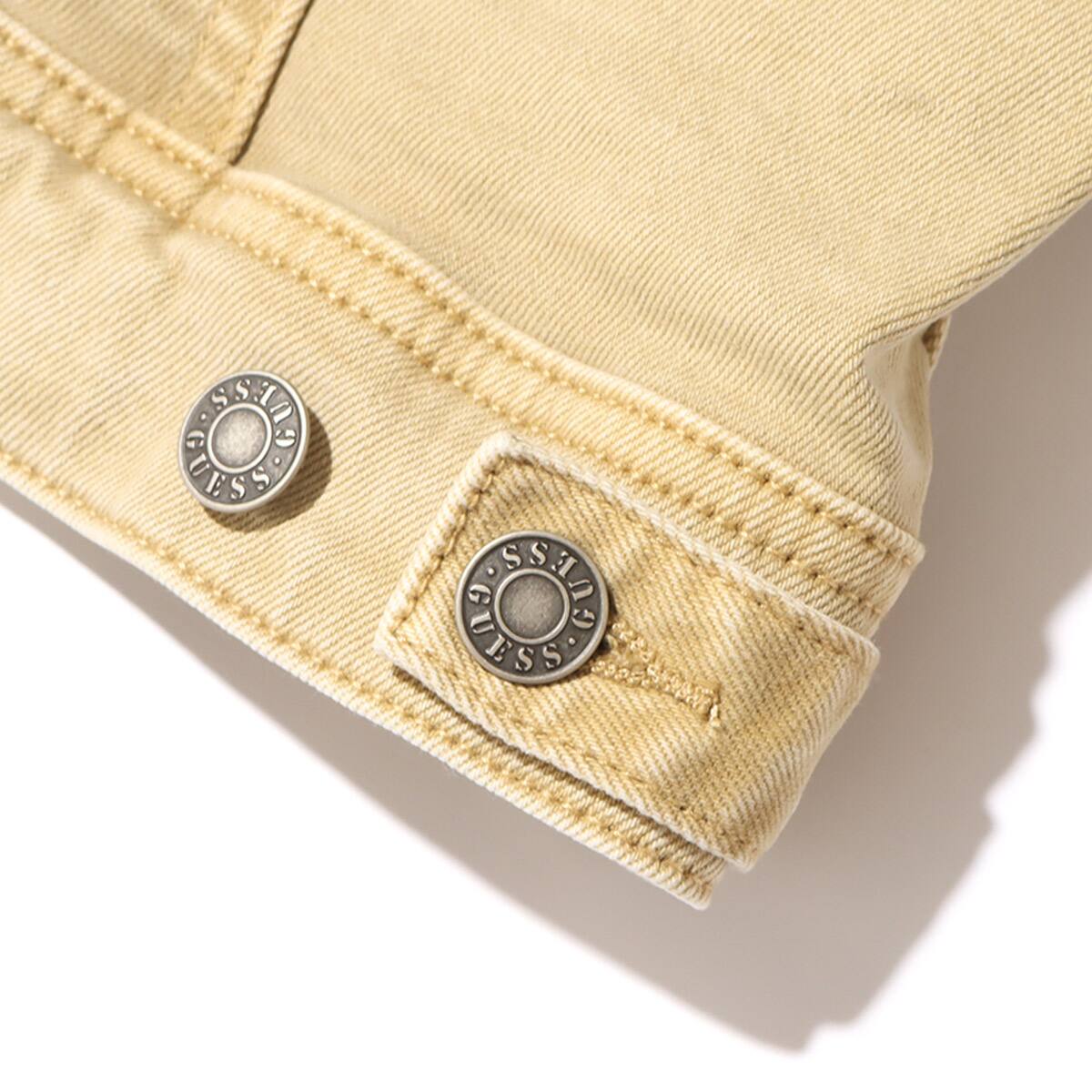GUESS Originals Landon Relaxed Denim Jacket BEIGE 21FW-Iの画像